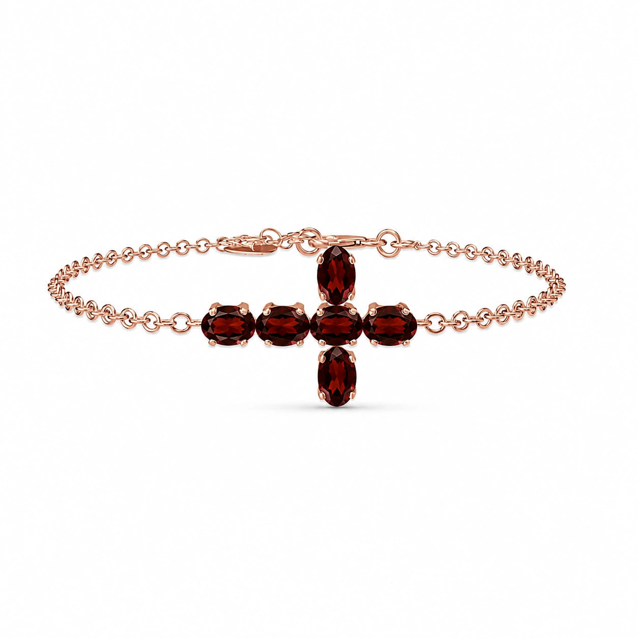 Rose Gold Garnet — Mariailenia