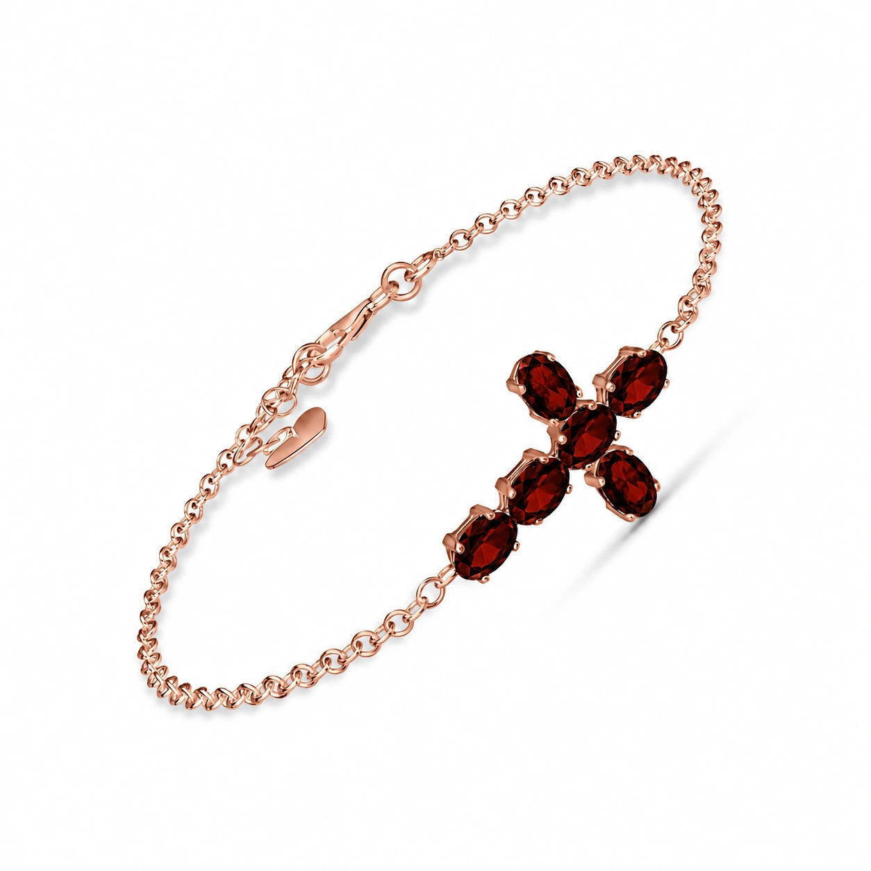 Rose Gold Garnet — Mariailenia