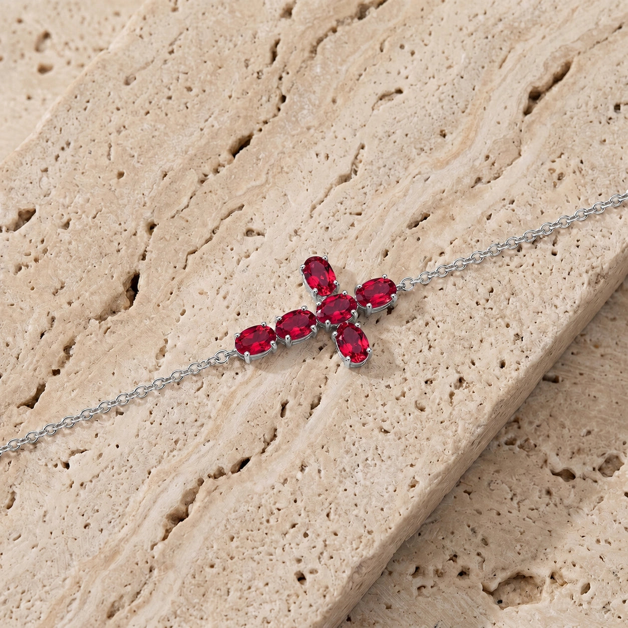 White Gold Ruby — Mariailenia