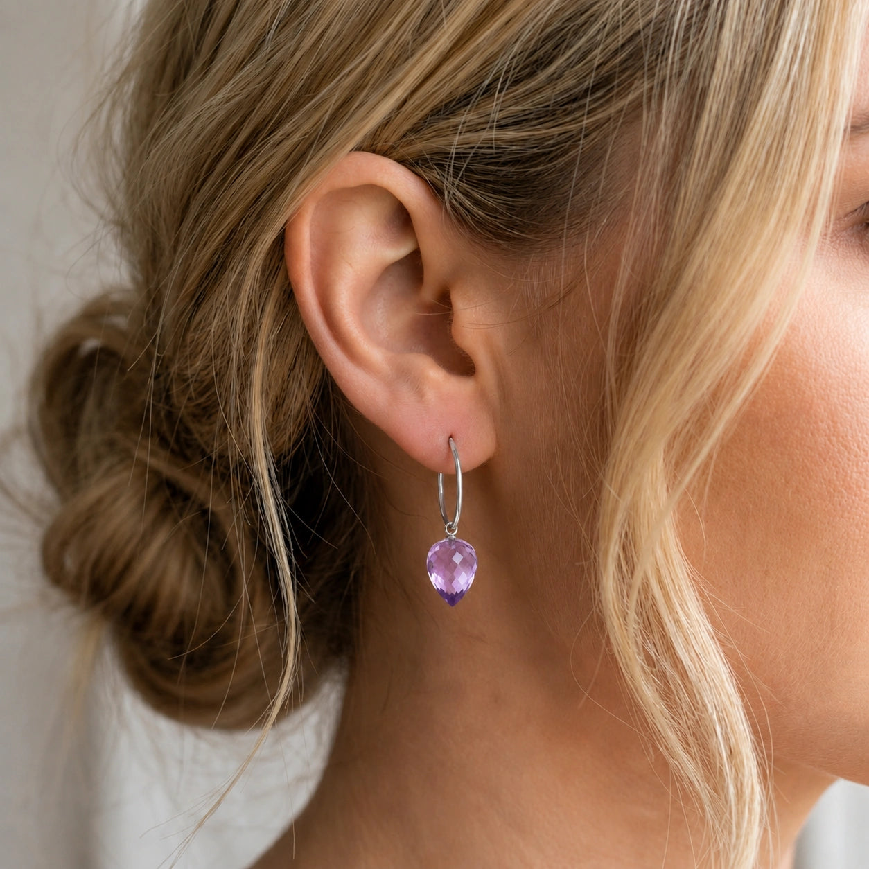 White Gold Amethyst — Mariaelsa