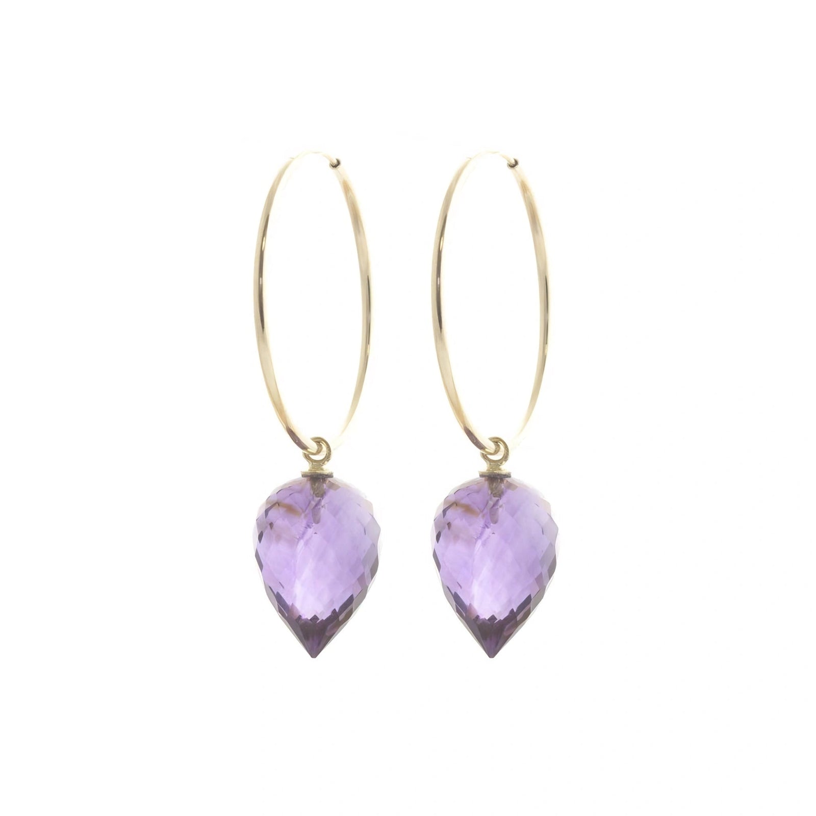 Yellow Gold Amethyst — Mariaelsa