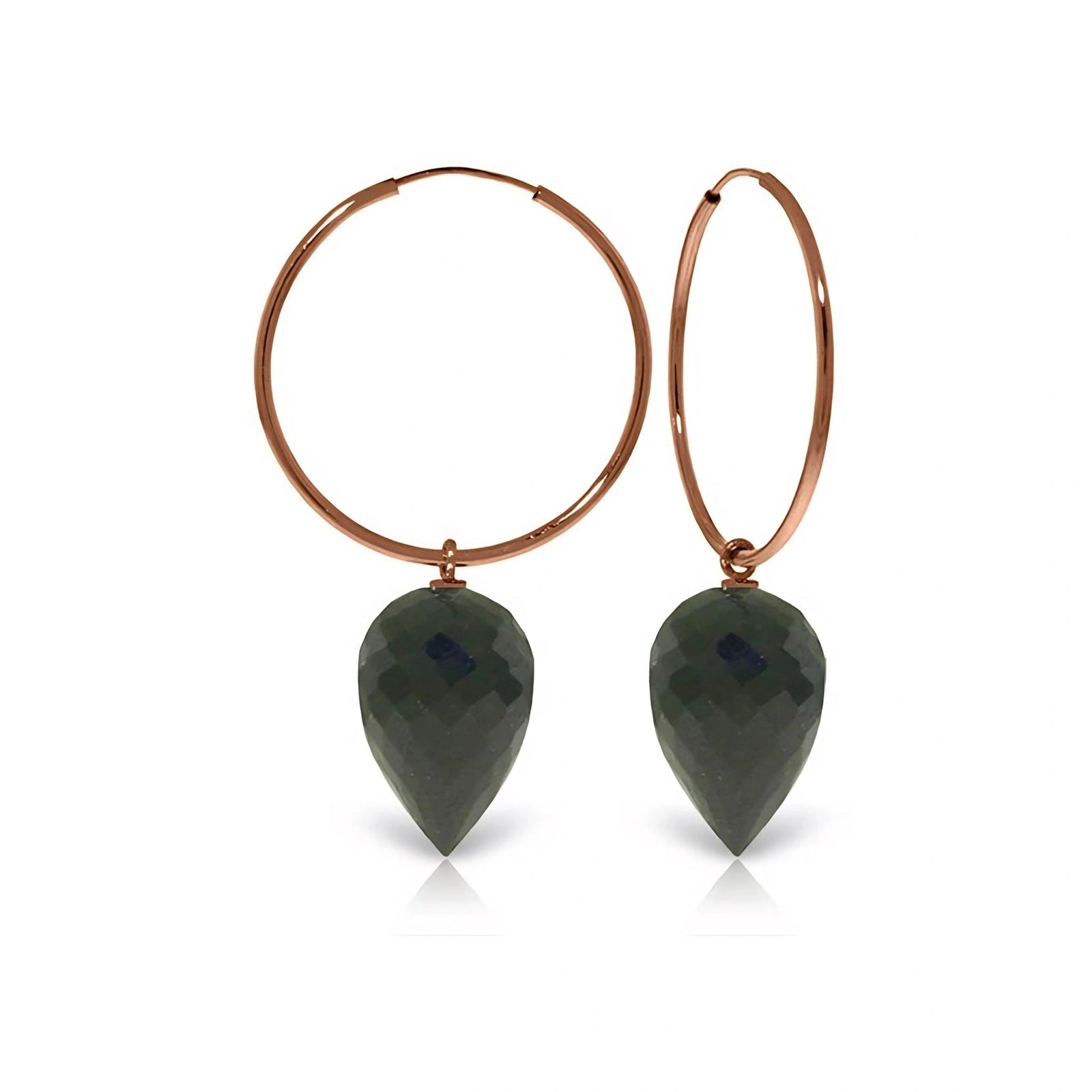 Rose Gold Black Spinel — Mariaelsa