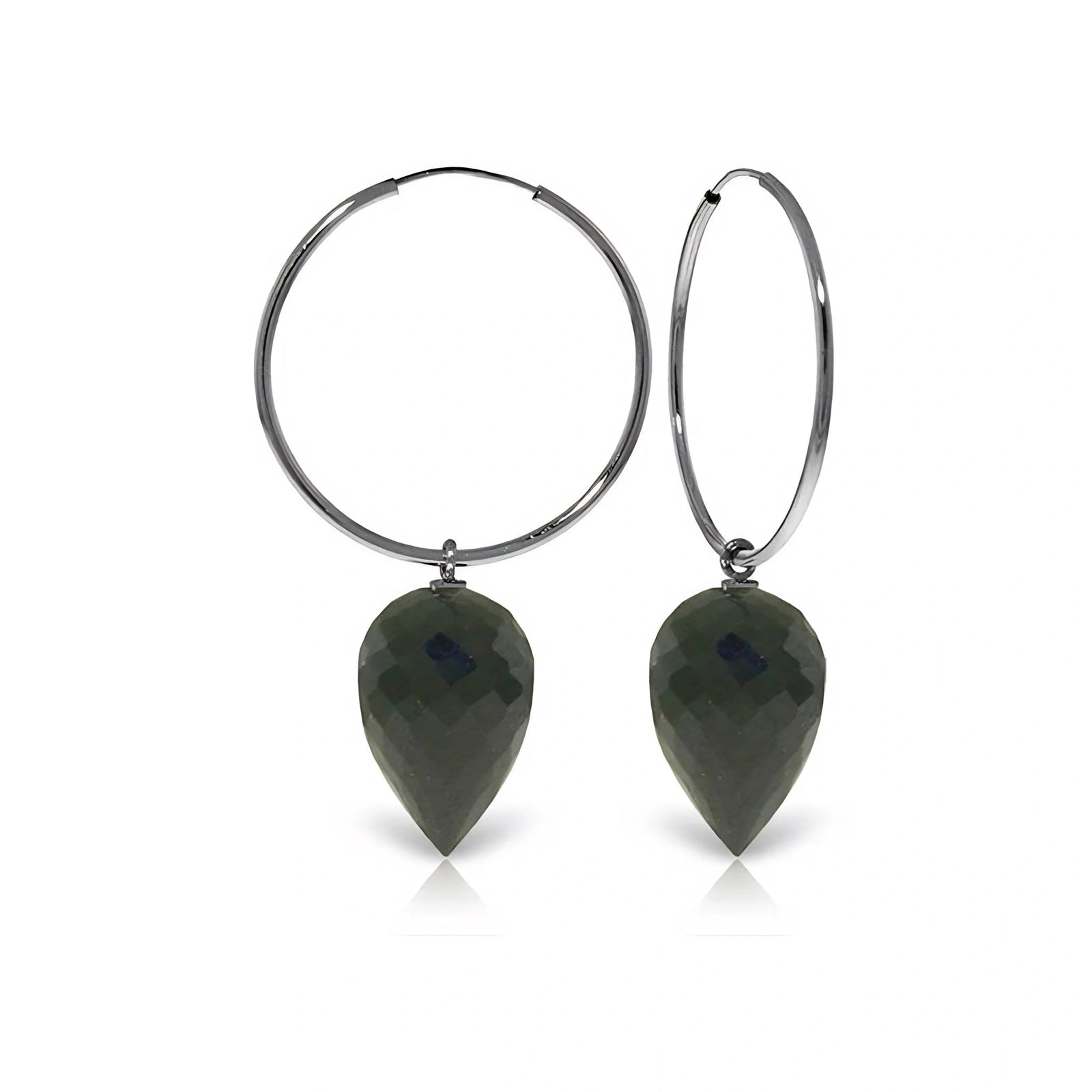 White Gold Black Spinel — Mariaelsa