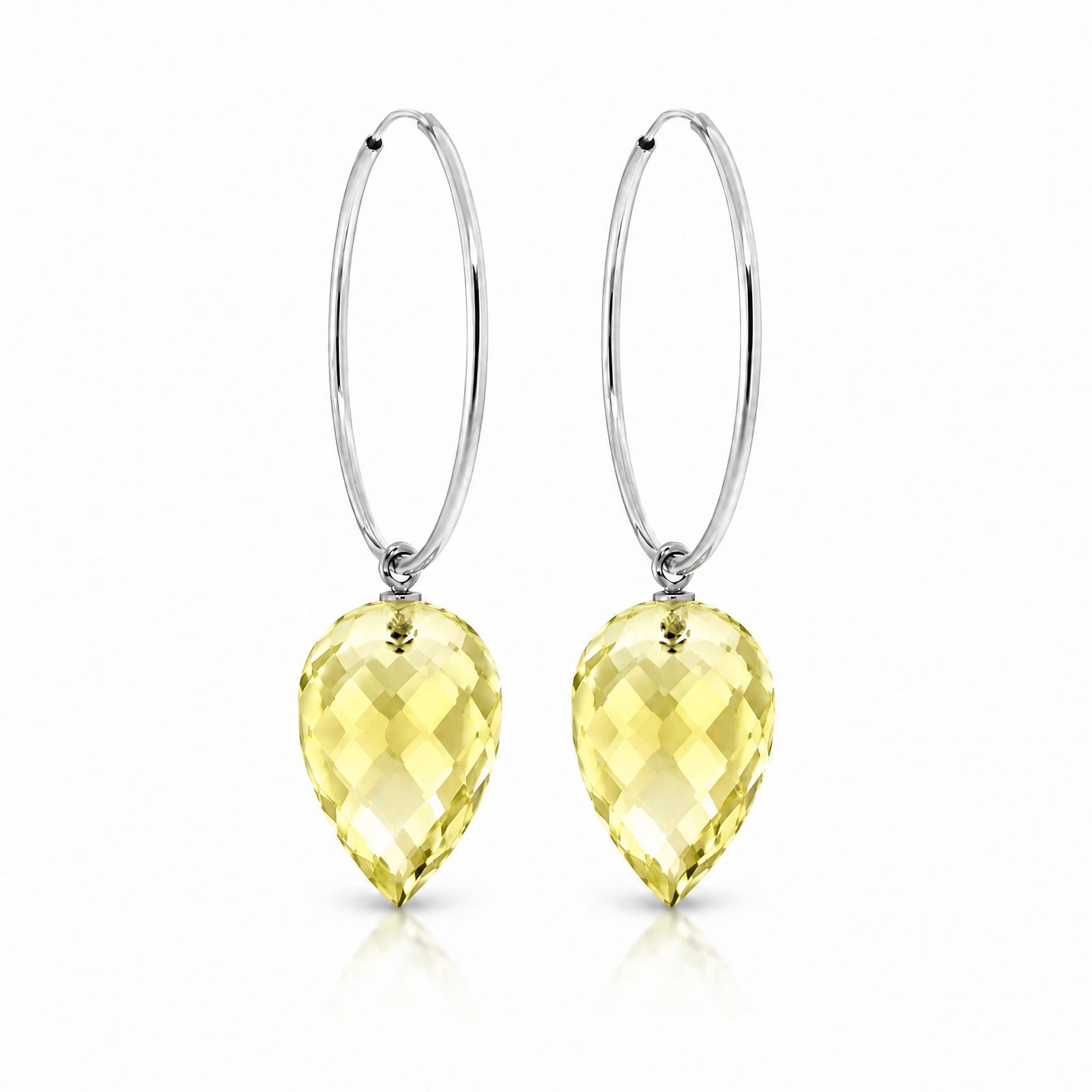 White Gold Lemon Quartz — Mariaelsa