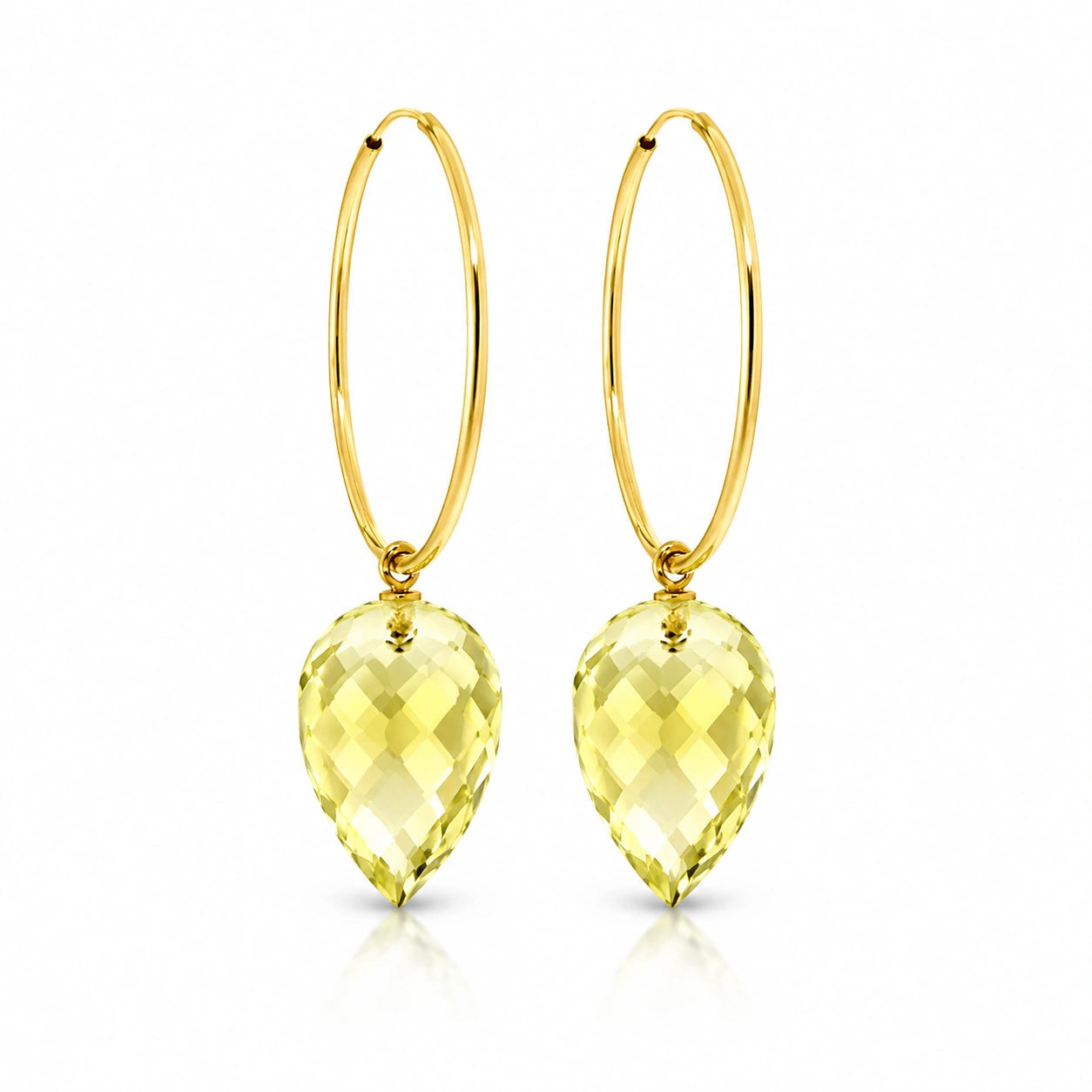 Yellow Gold Lemon Quartz — Mariaelsa