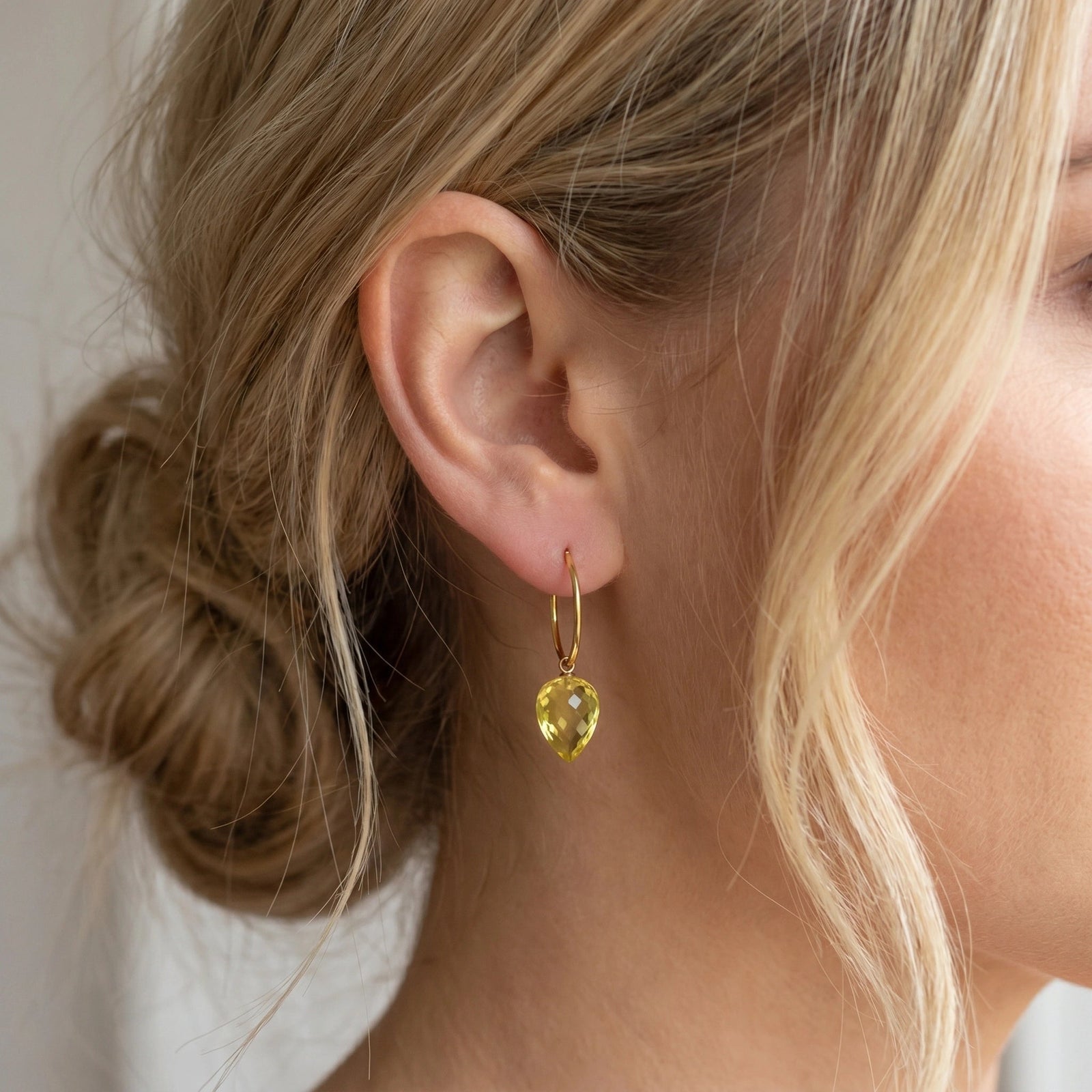 Yellow Gold Lemon Quartz — Mariaelsa