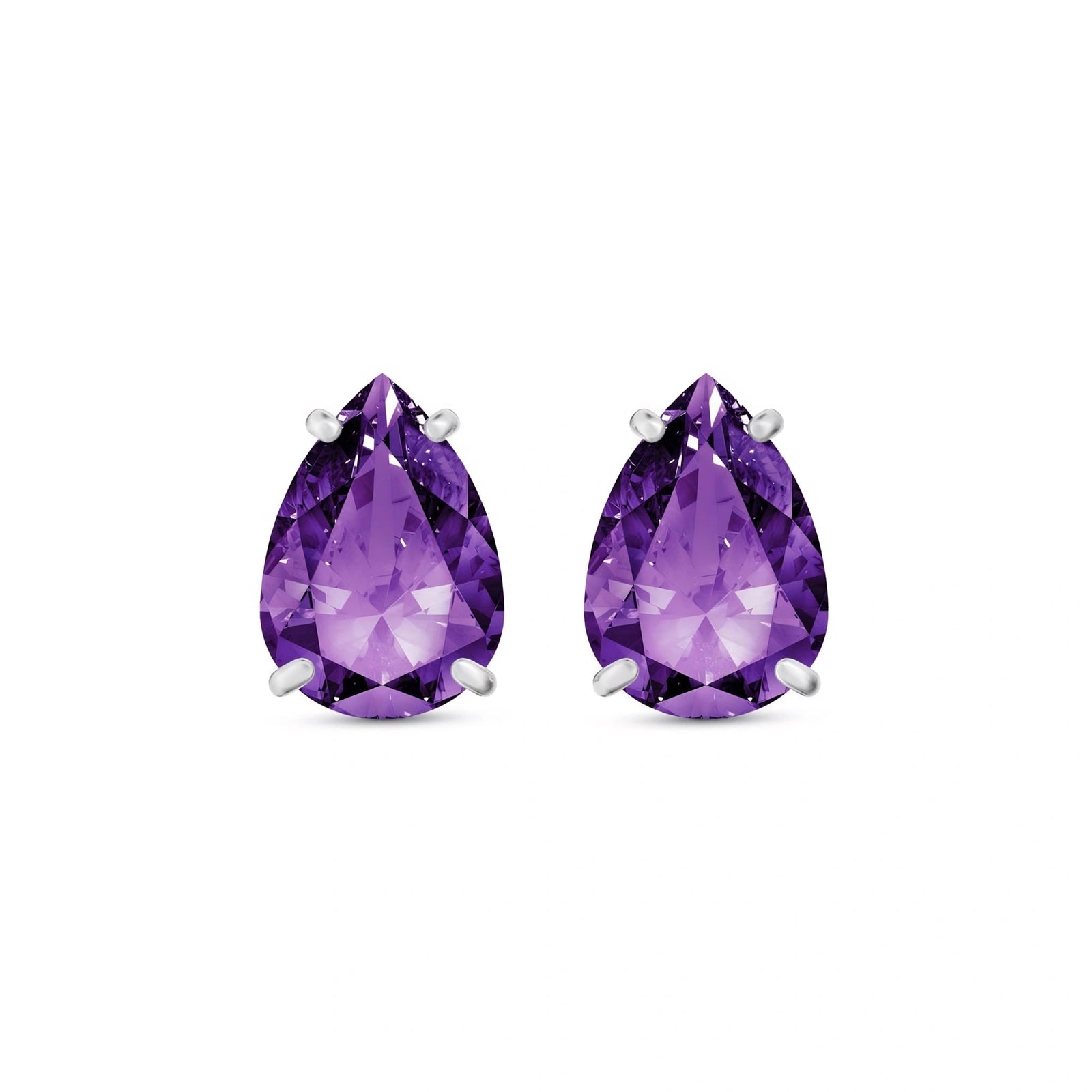 White Gold Amethyst — Mariafrida