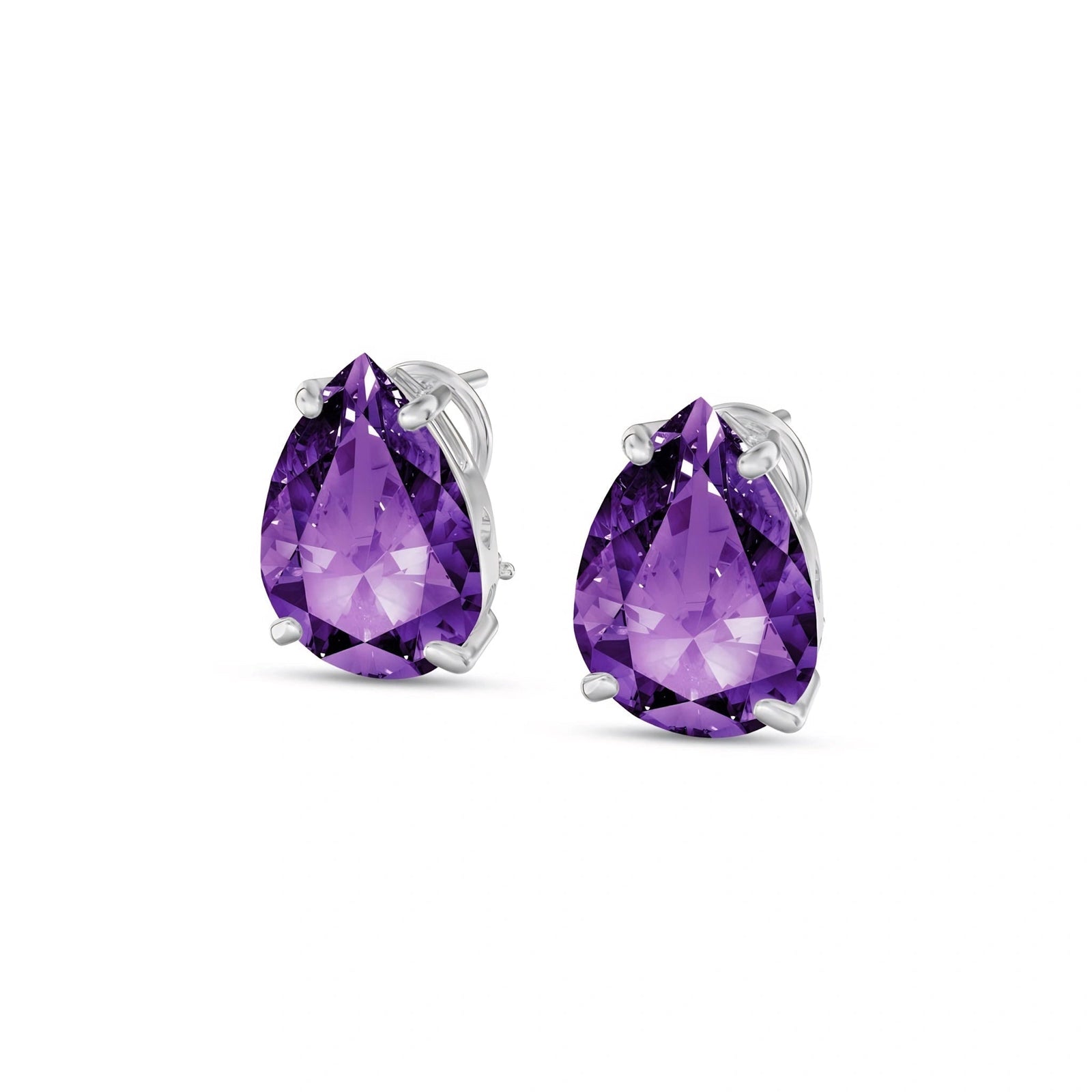 White Gold Amethyst — Mariafrida