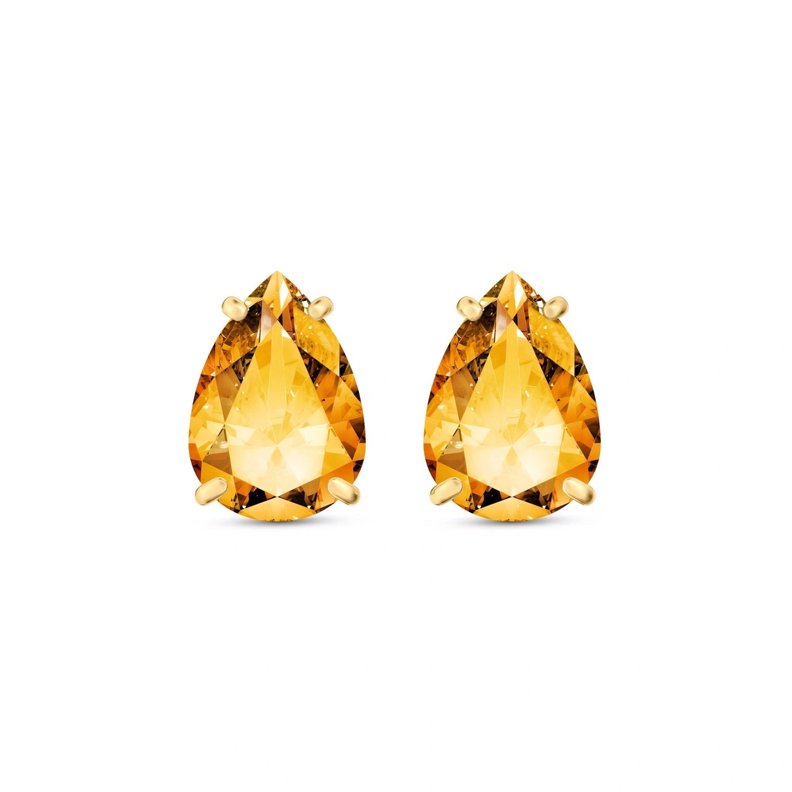Yellow Gold Citrine — Mariafrida