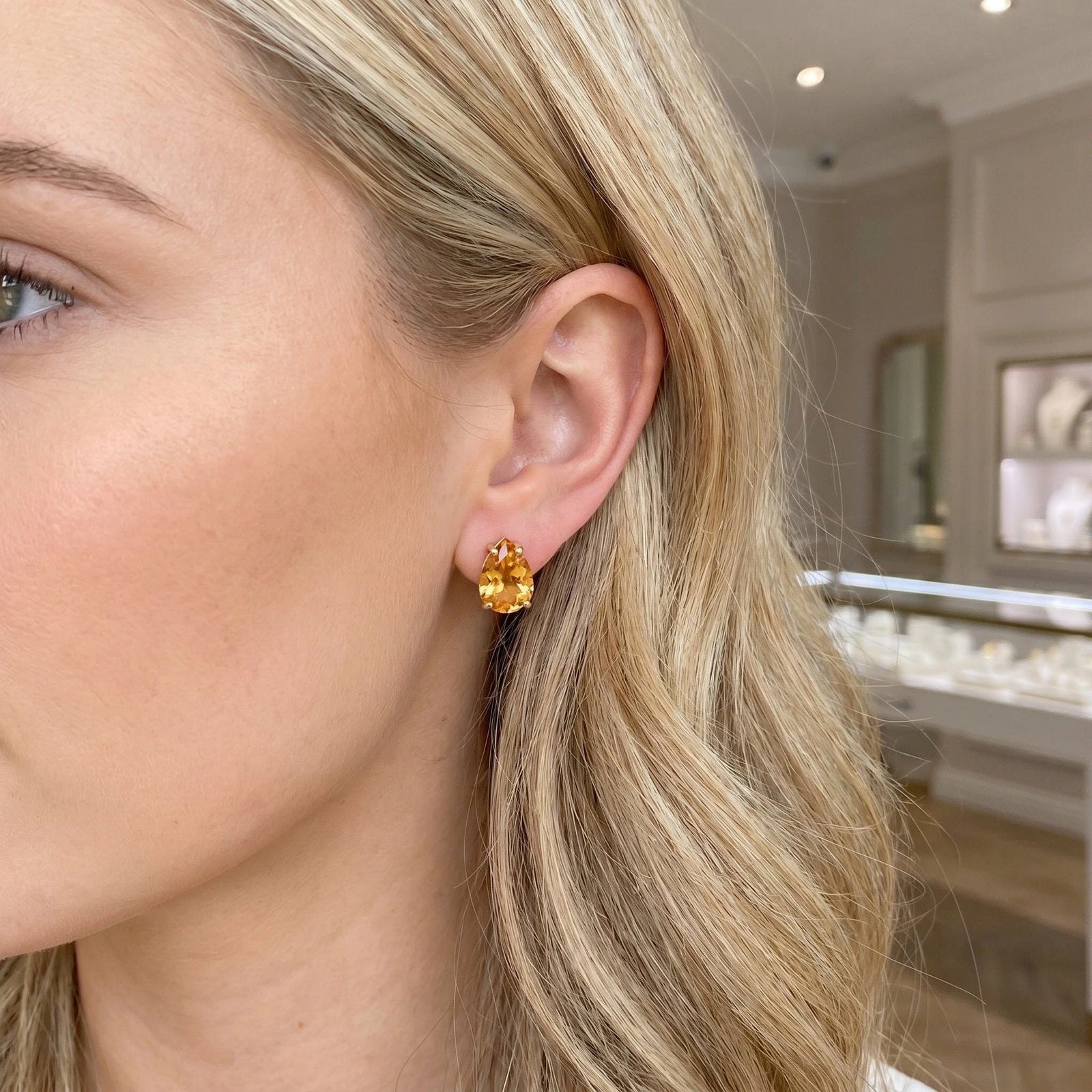 Yellow Gold Citrine — Mariafrida