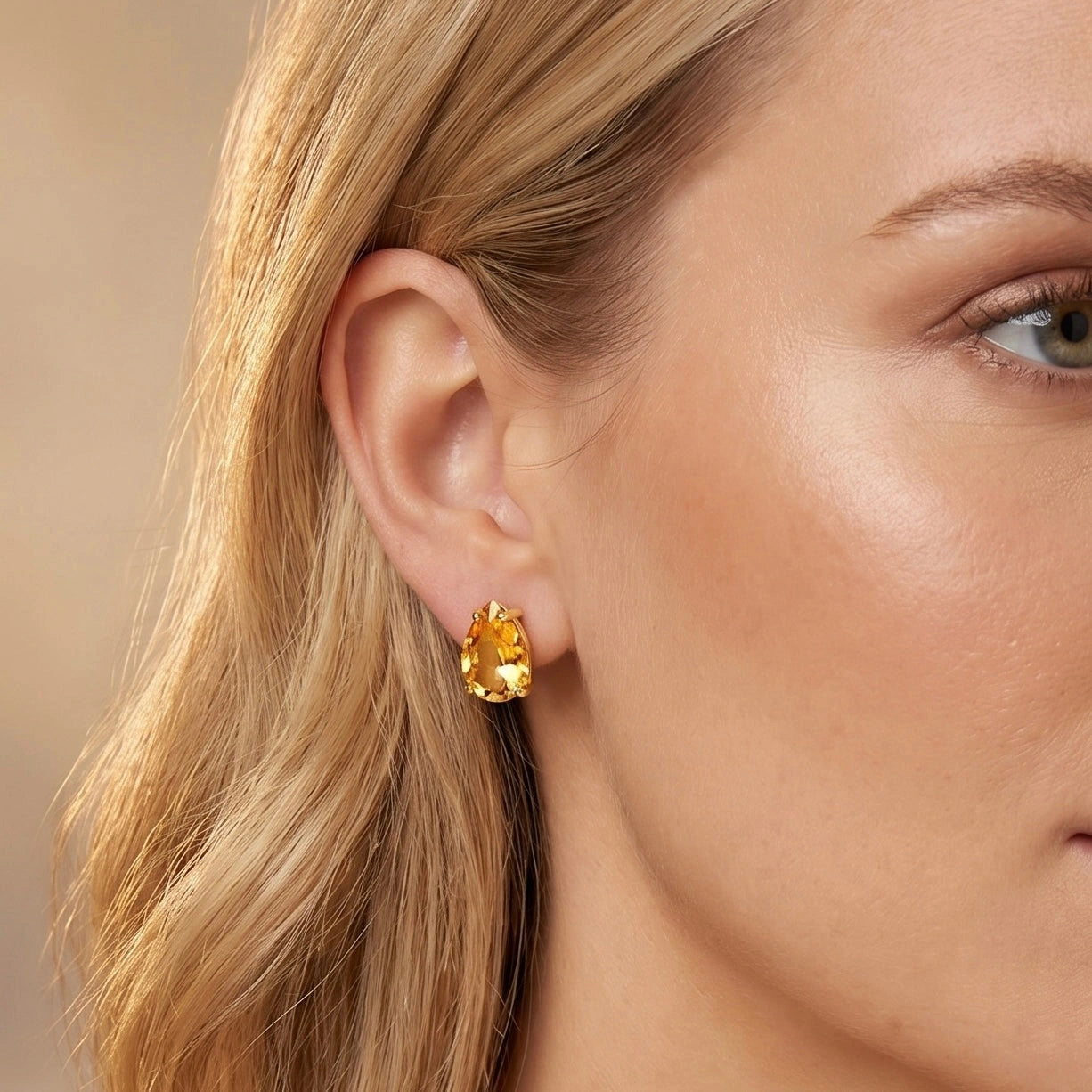Yellow Gold Citrine — Mariafrida