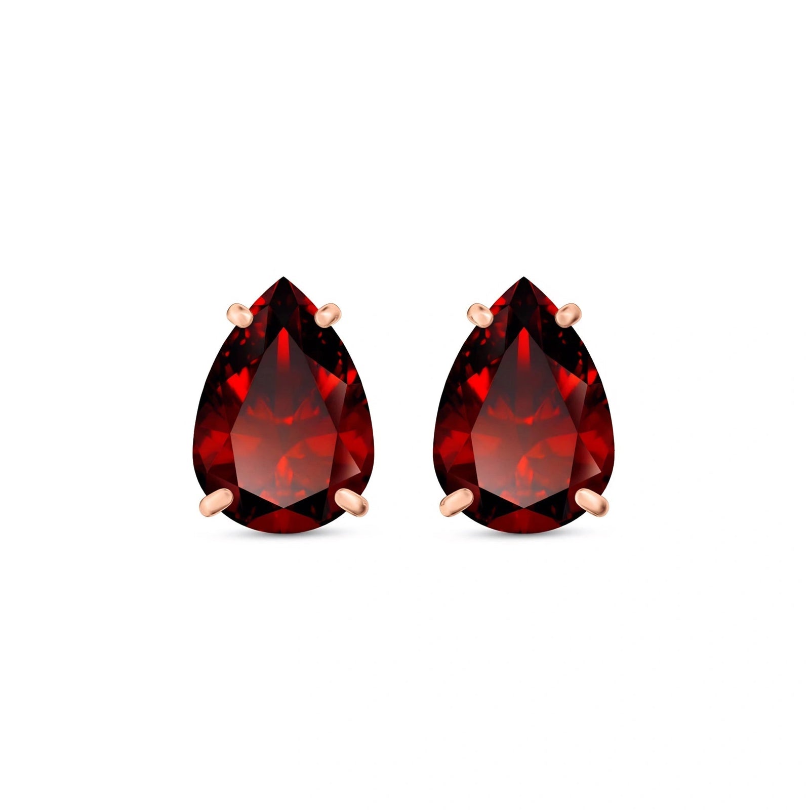 Rose Gold Garnet — Mariafrida