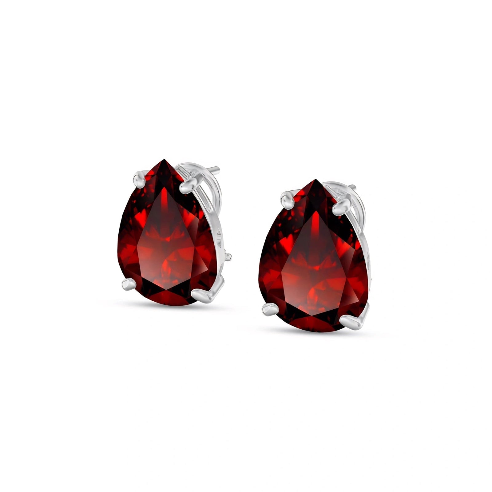 White Gold Garnet — Mariafrida