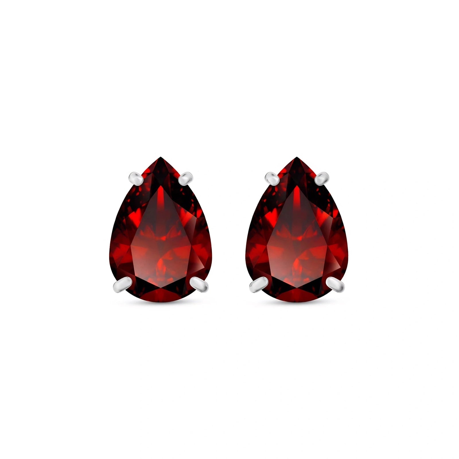 White Gold Garnet — Mariafrida