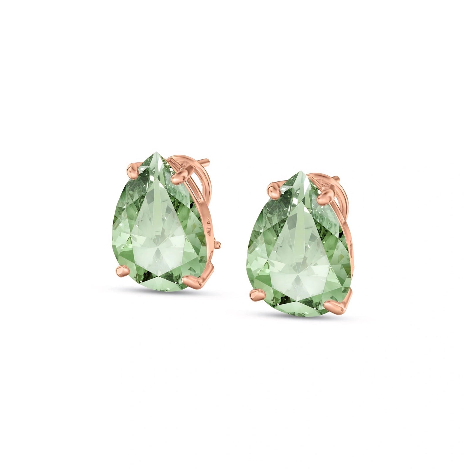 Rose Gold Green Amethyst — Mariafrida