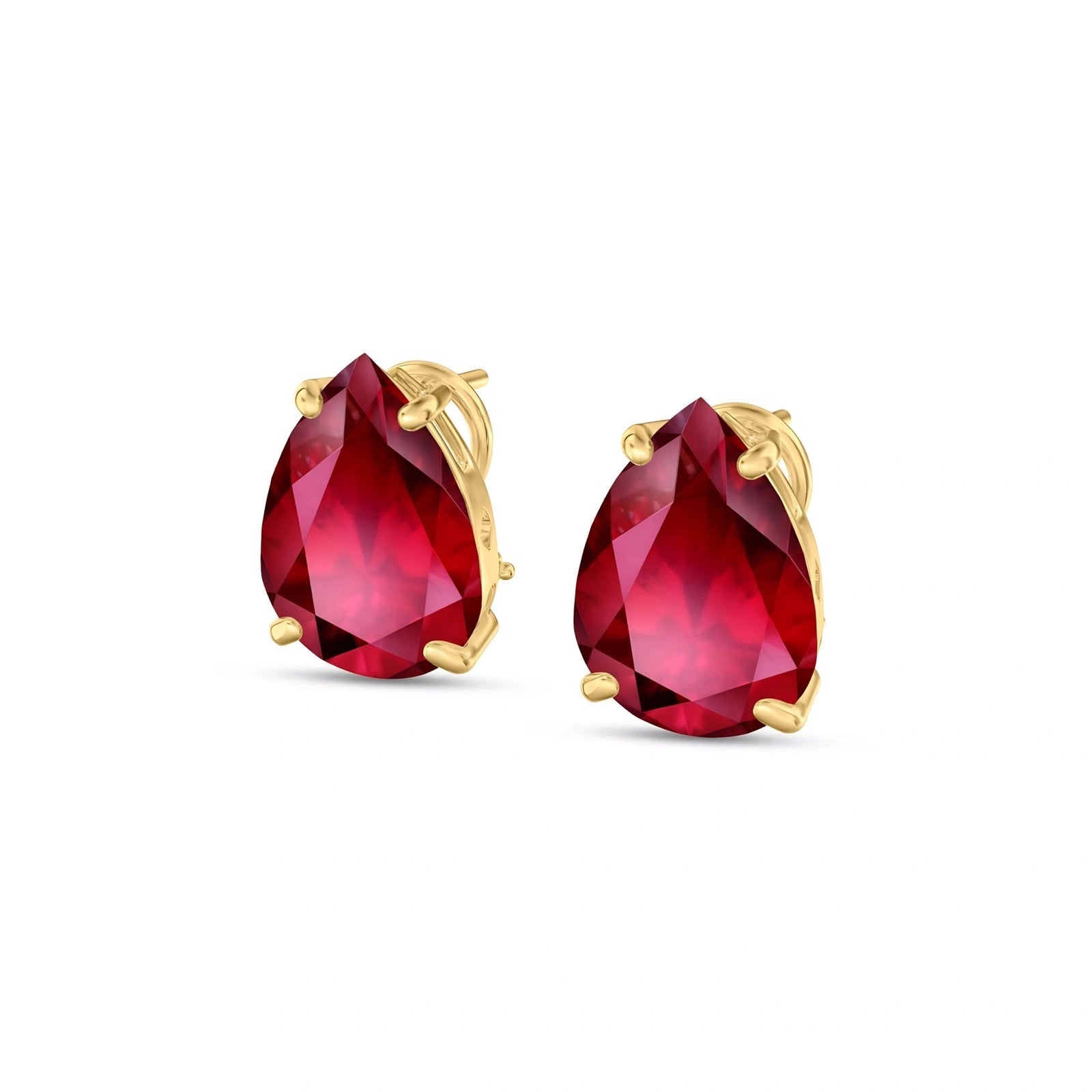 Yellow Gold Ruby — Mariafrida
