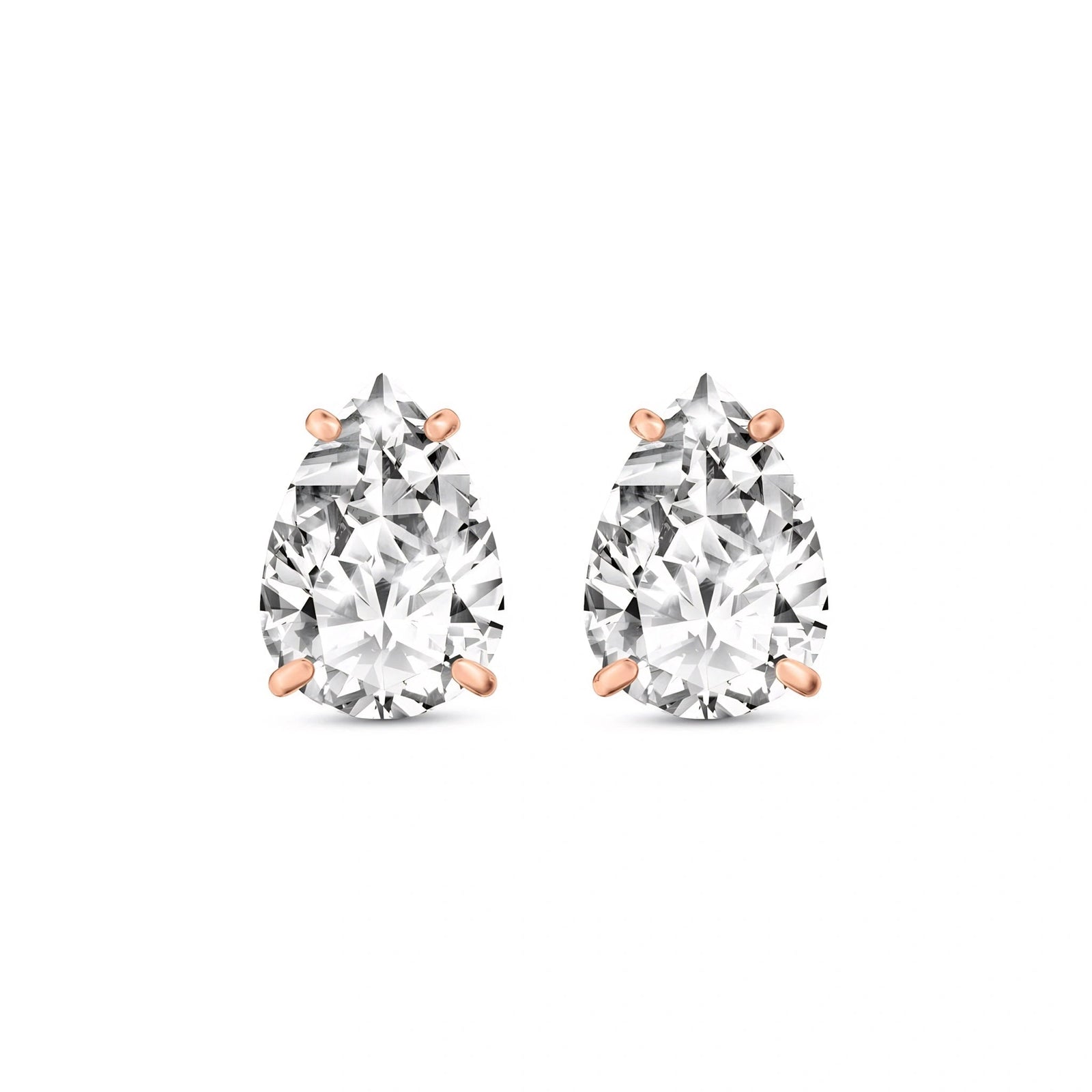Rose Gold White Topaz — Mariafrida