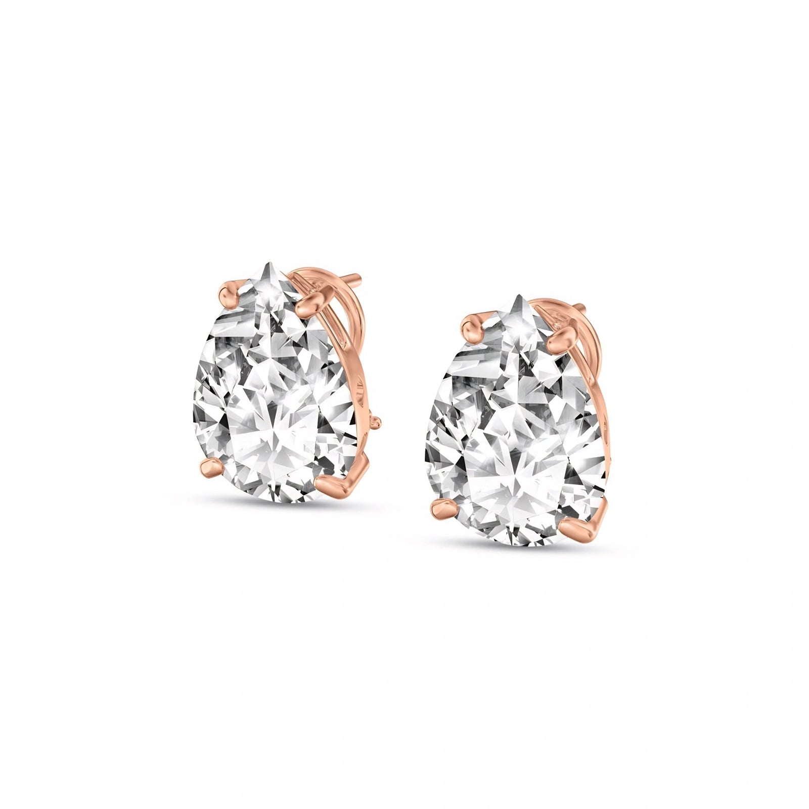 Rose Gold White Topaz — Mariafrida
