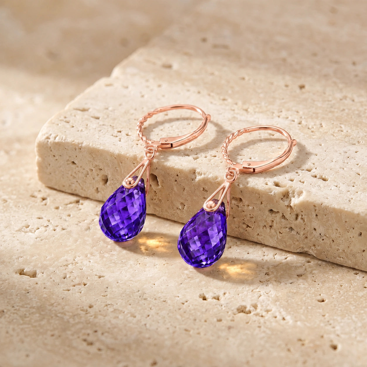 Rose Gold Amethyst — Margaritina