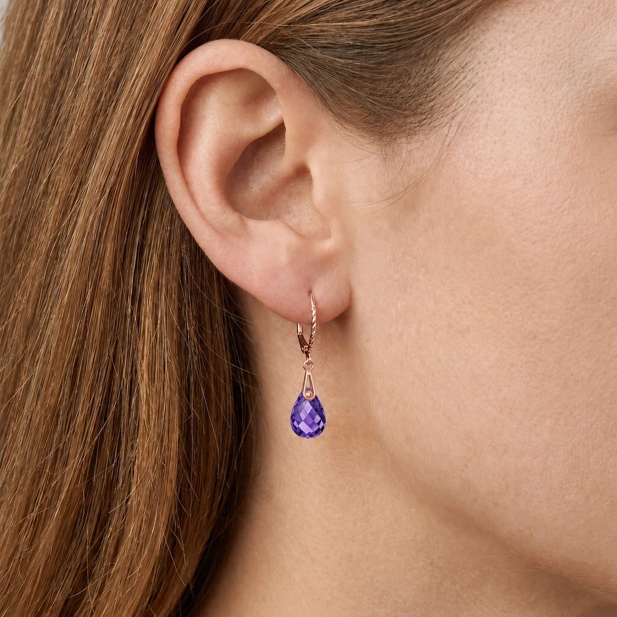 Rose Gold Amethyst — Margaritina