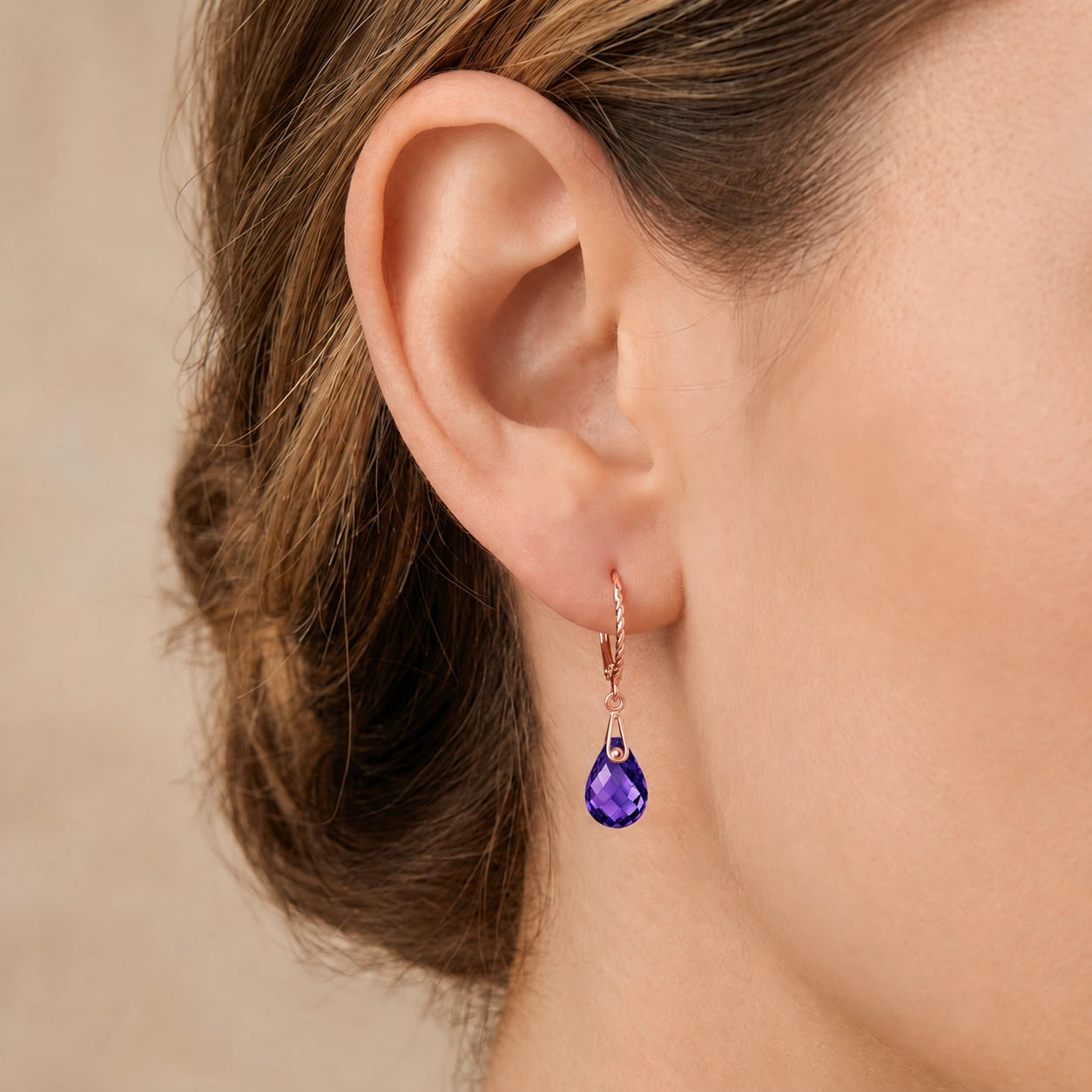 Rose Gold Amethyst — Margaritina