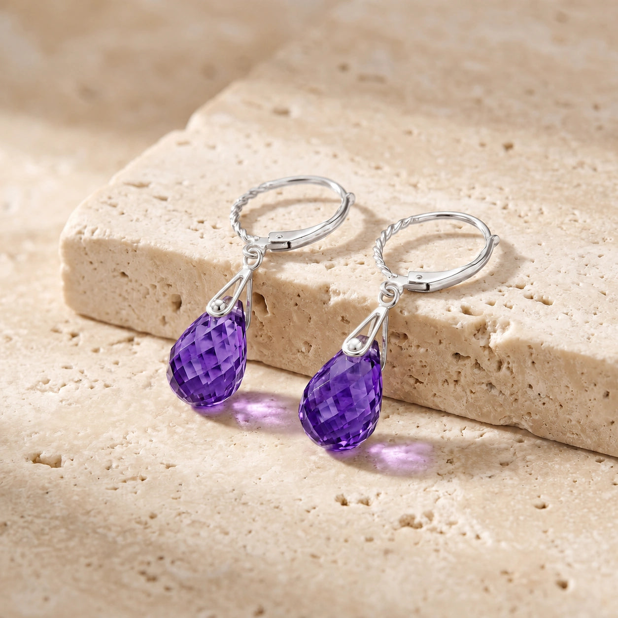 White Gold Amethyst — Margaritina