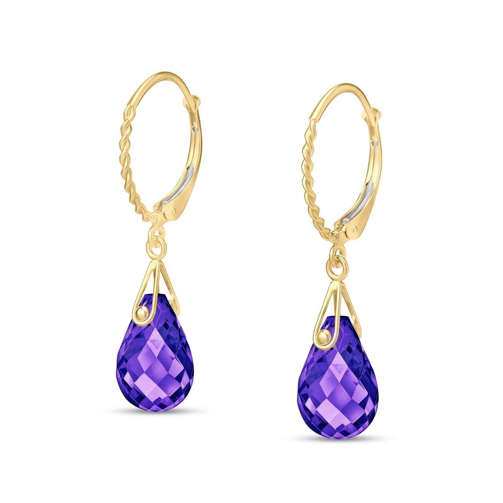 Yellow Gold Amethyst — Margaritina