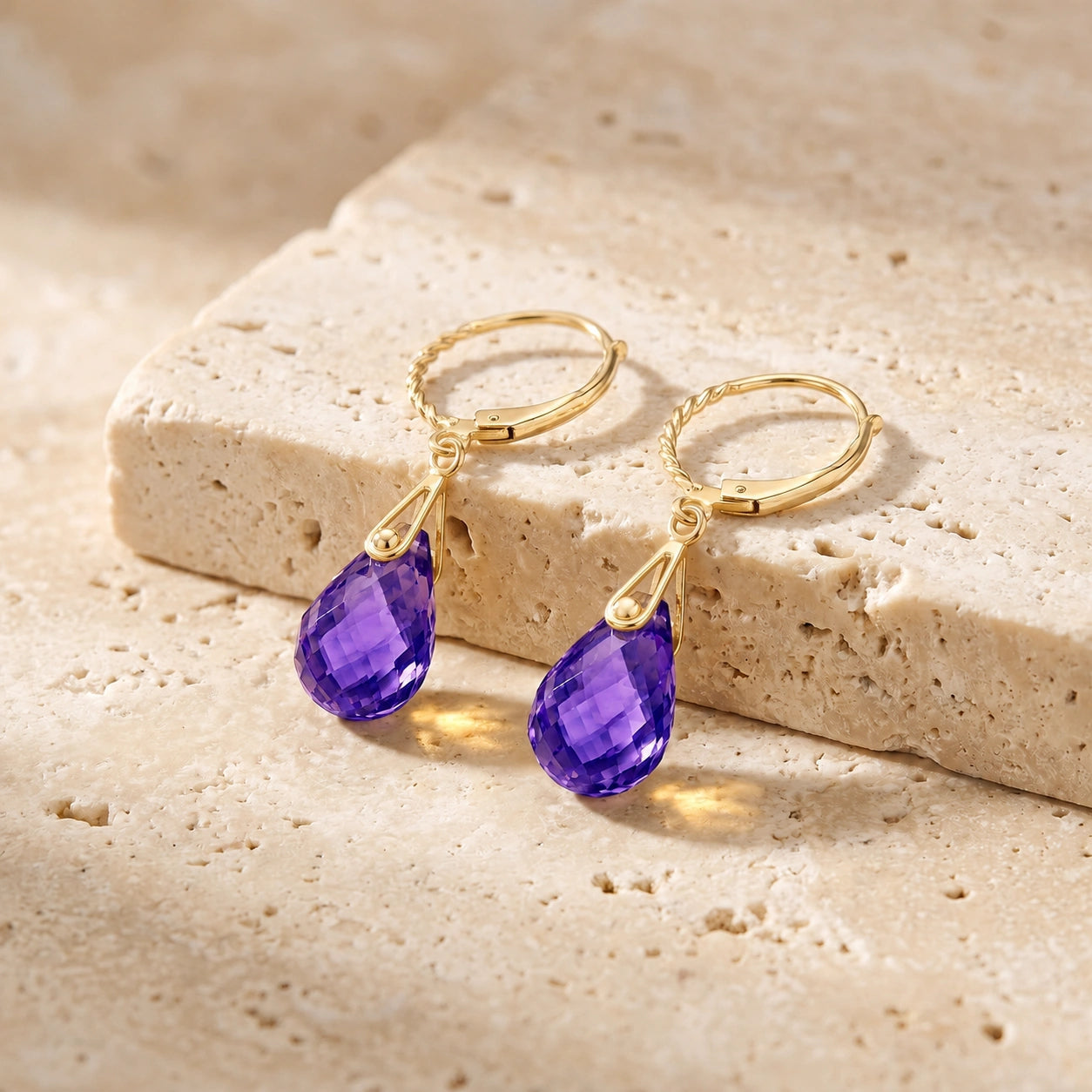 Yellow Gold Amethyst — Margaritina