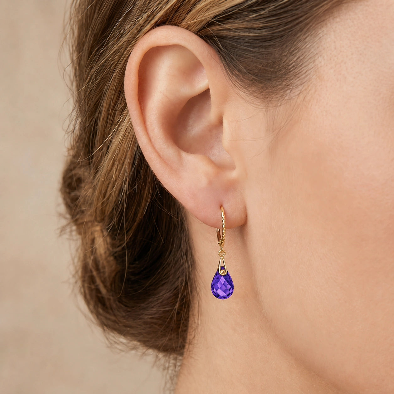 Yellow Gold Amethyst — Margaritina