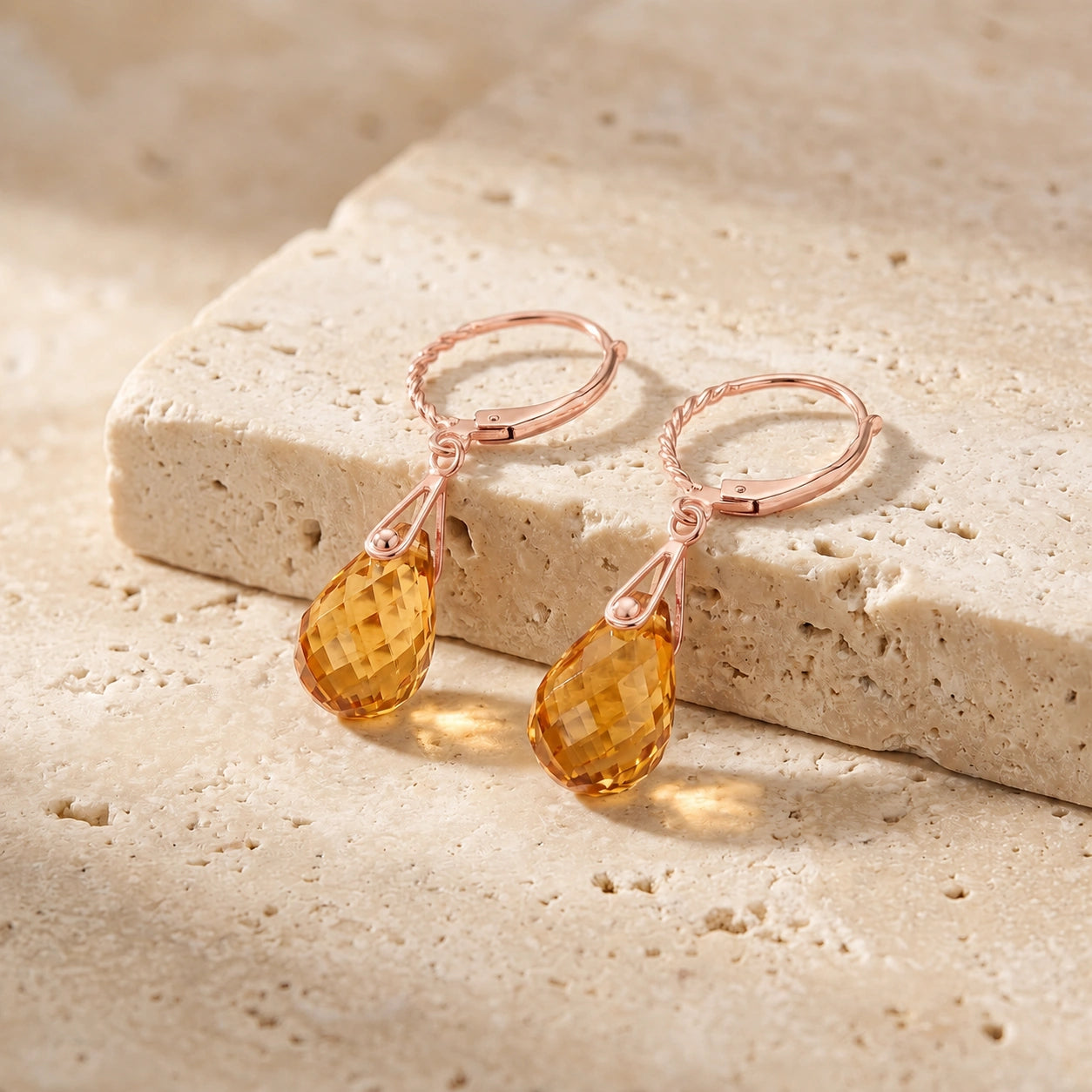 Rose Gold Citrine — Margaritina