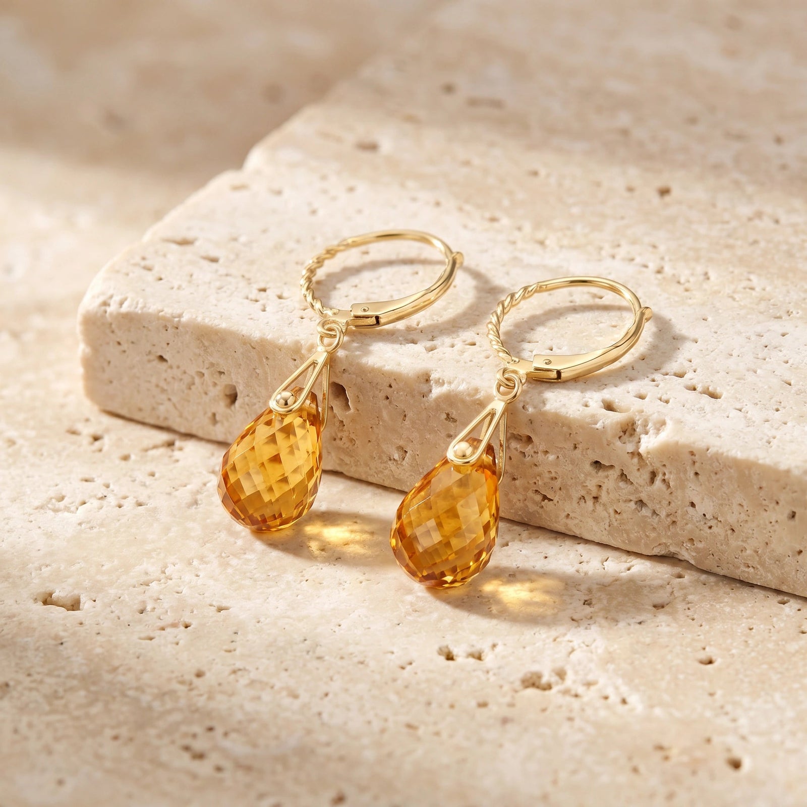Yellow Gold Citrine — Margaritina
