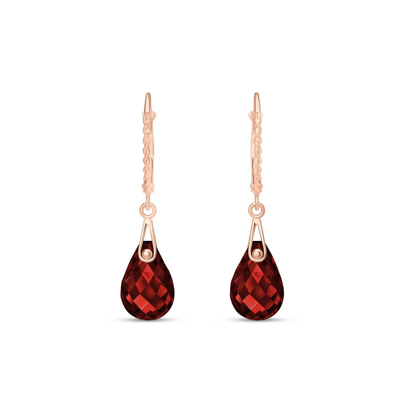 Rose Gold Garnet — Margaritina