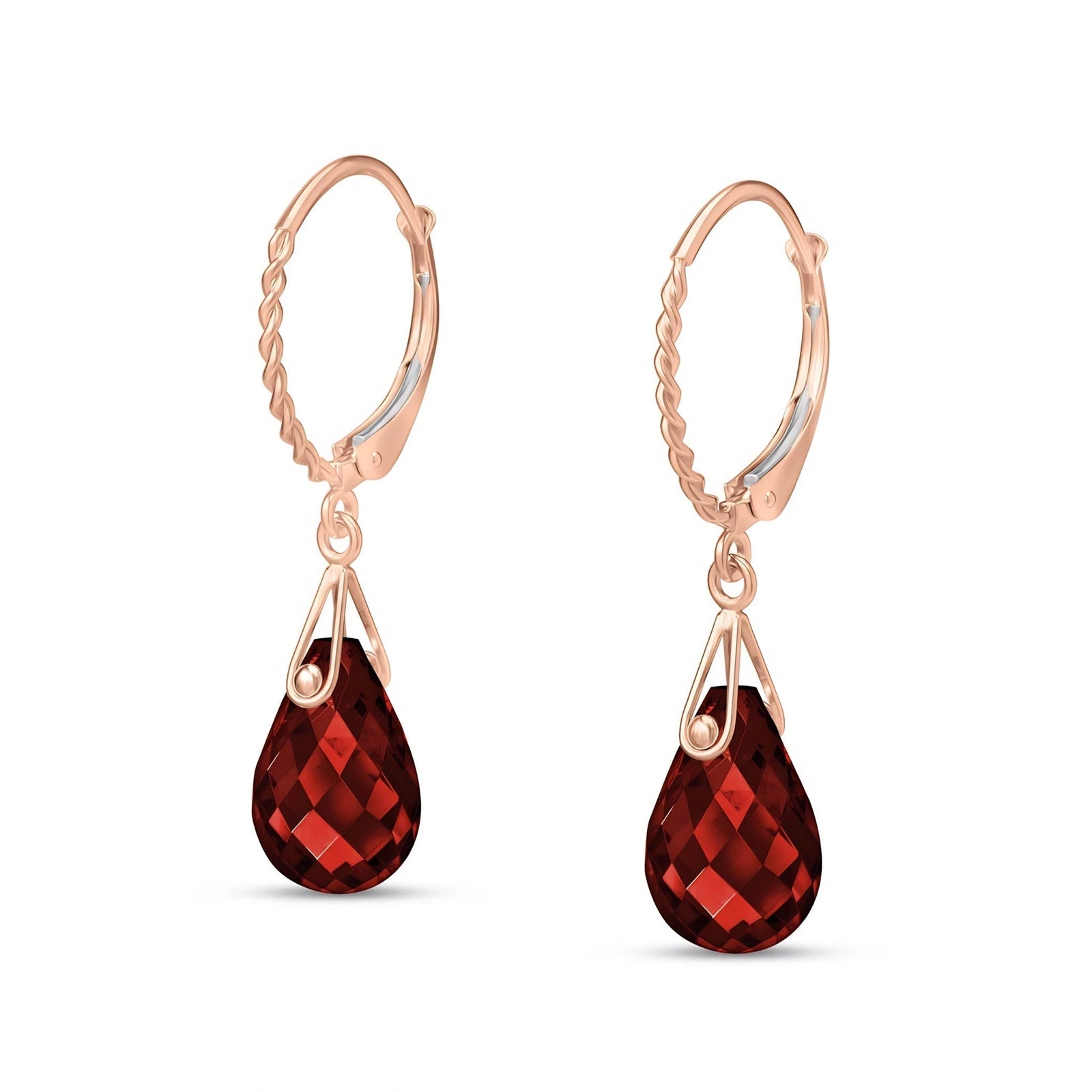 Rose Gold Garnet — Margaritina