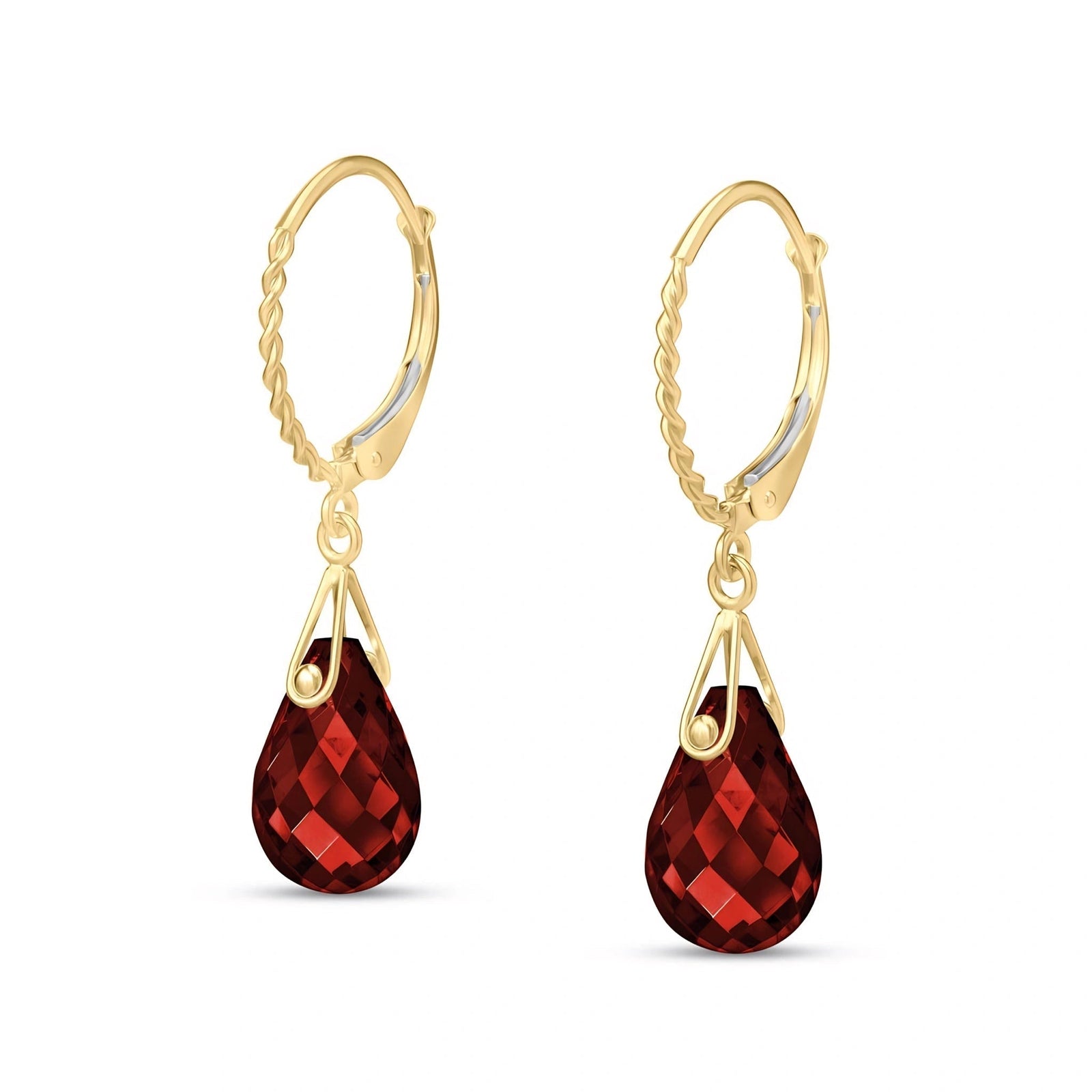 Yellow Gold Garnet — Margaritina