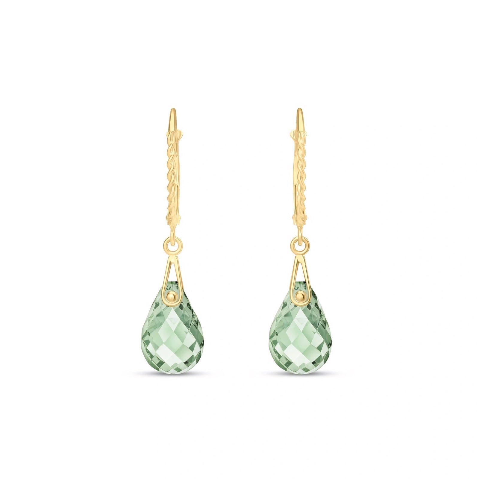 Yellow Gold Green Amethyst — Margaritina