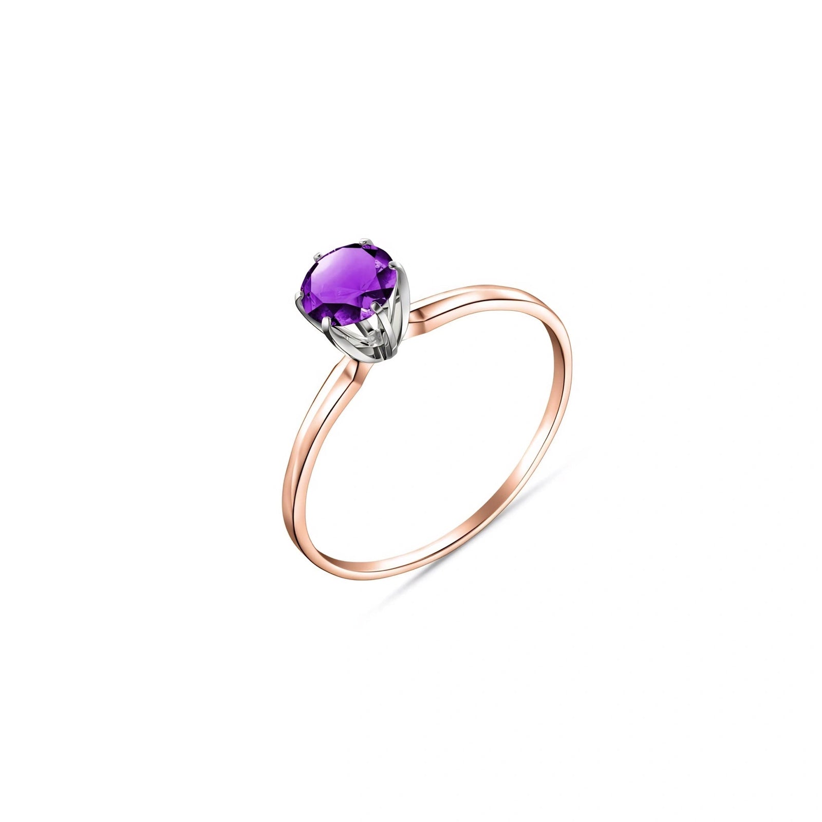 Rose Gold Amethyst — Maria
