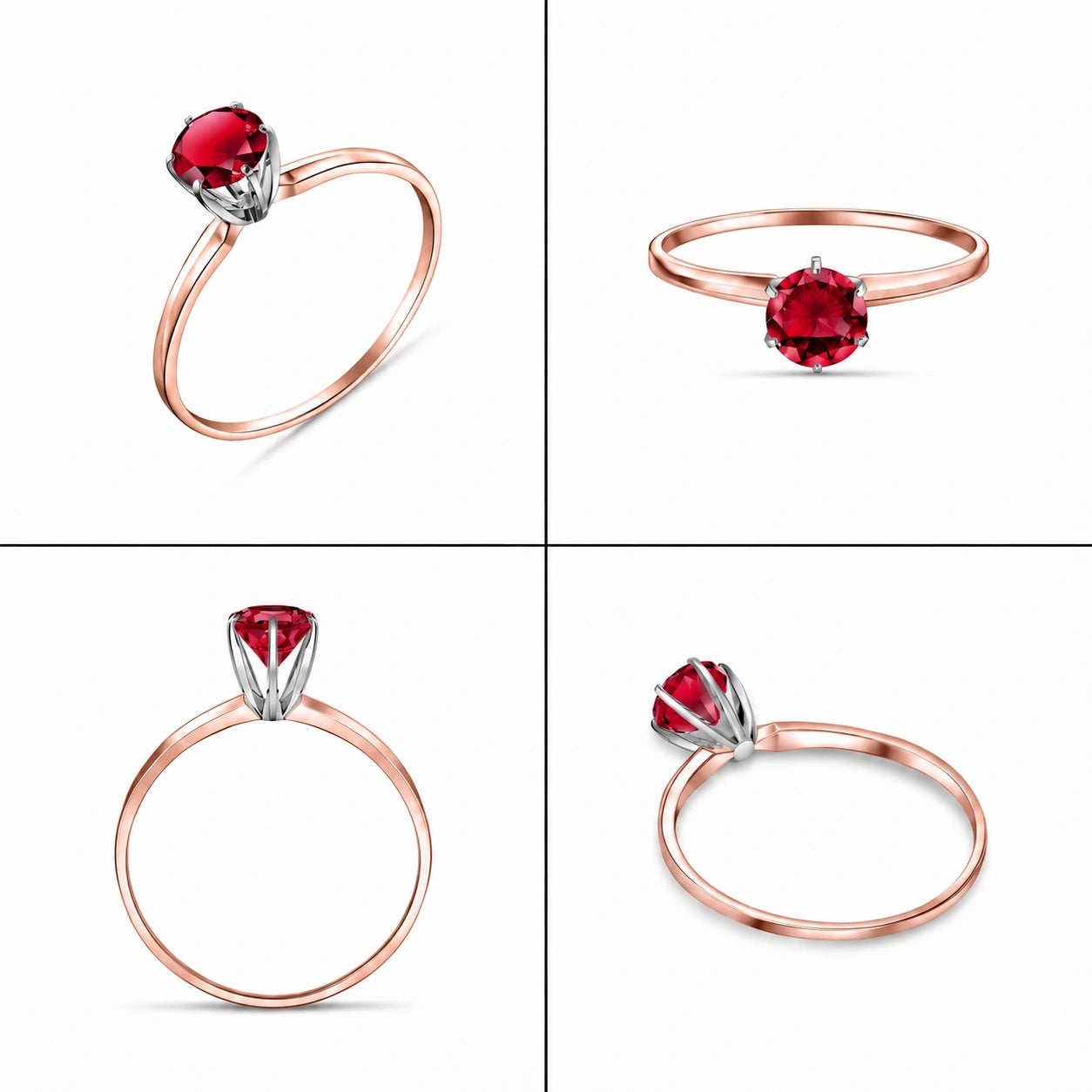Rose Gold Ruby — Maria