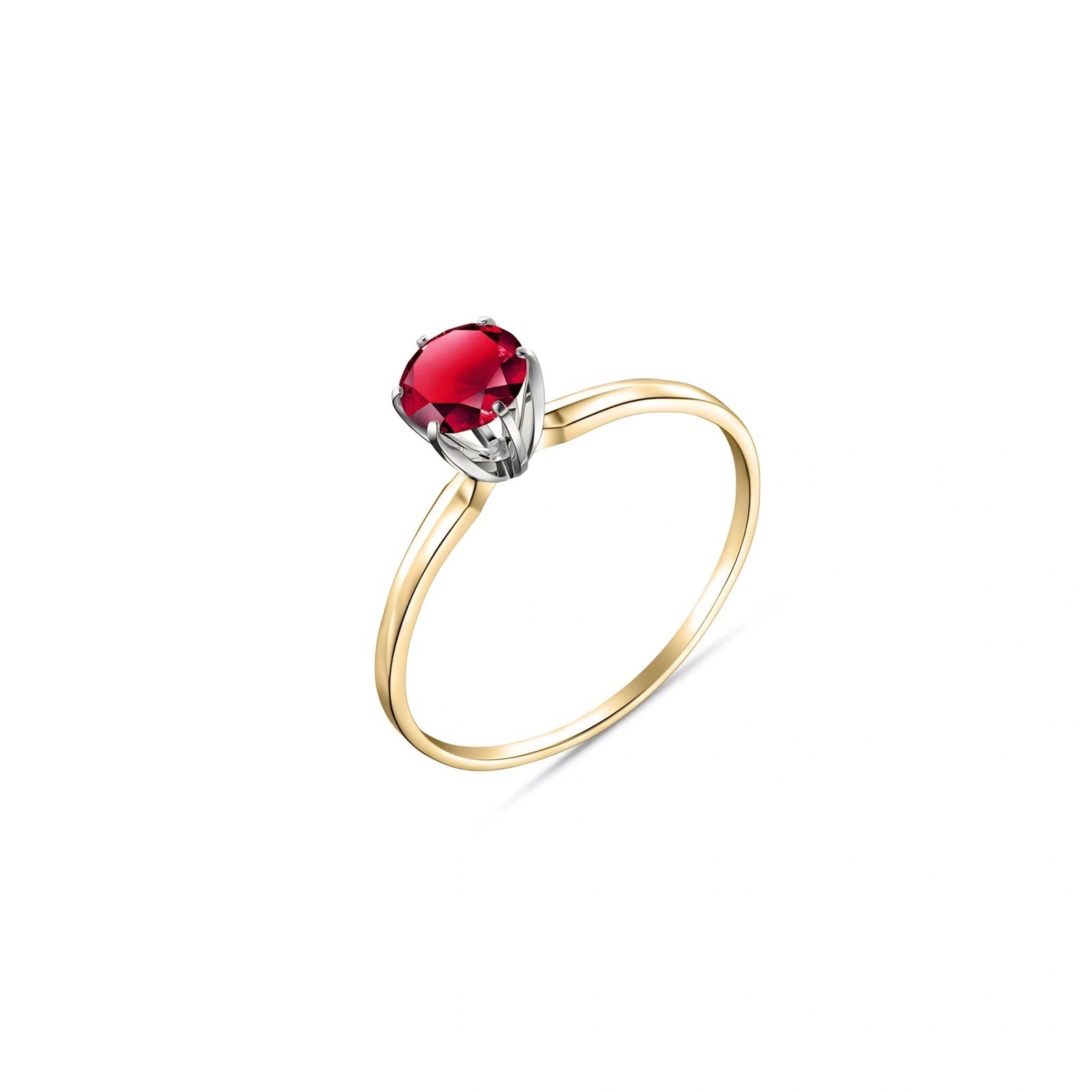 Yellow Gold Ruby — Maria