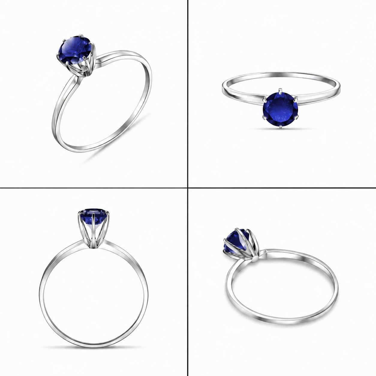 White Gold Sapphire — Maria