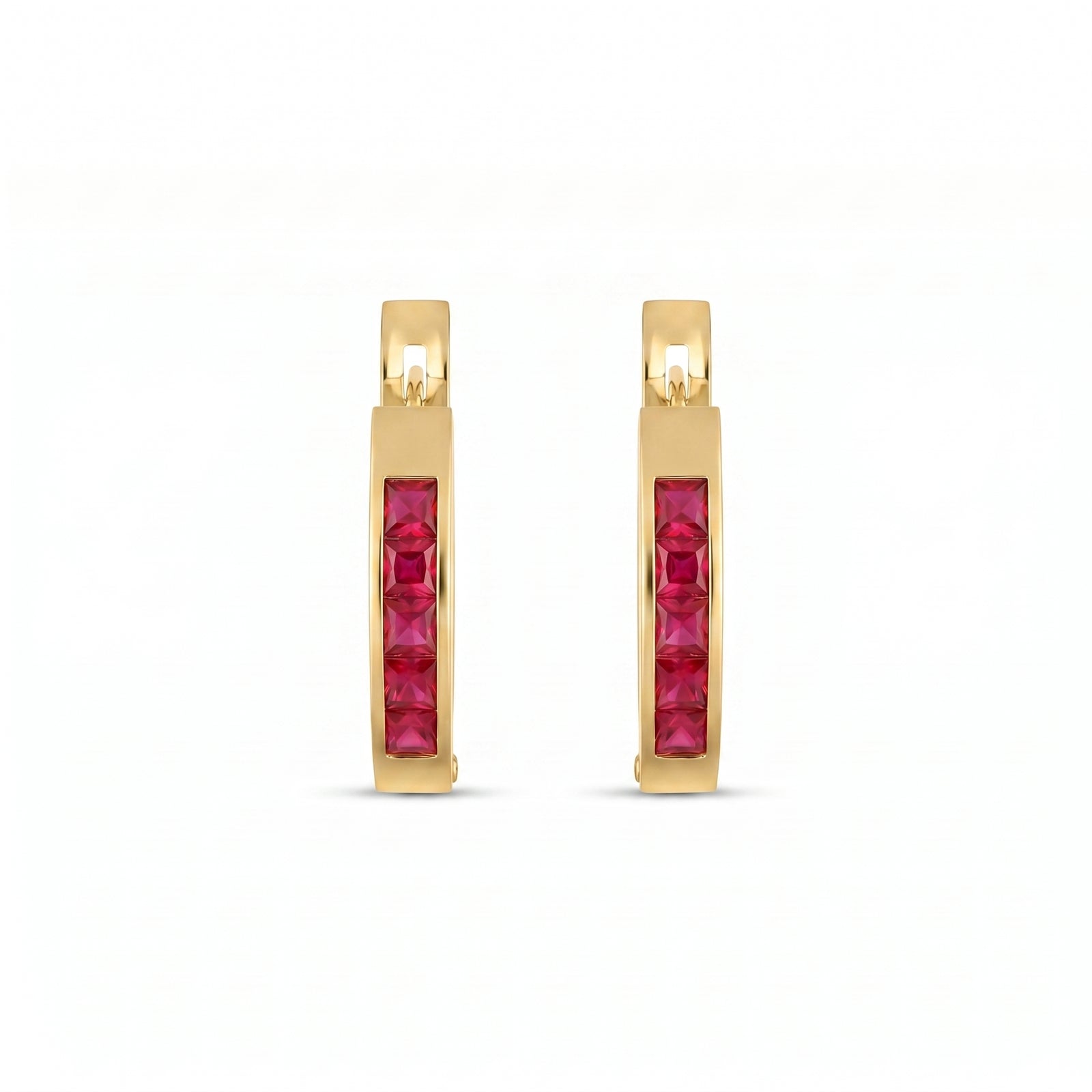 Yellow Gold Heritage Earrings Citrine 10K — Celestina