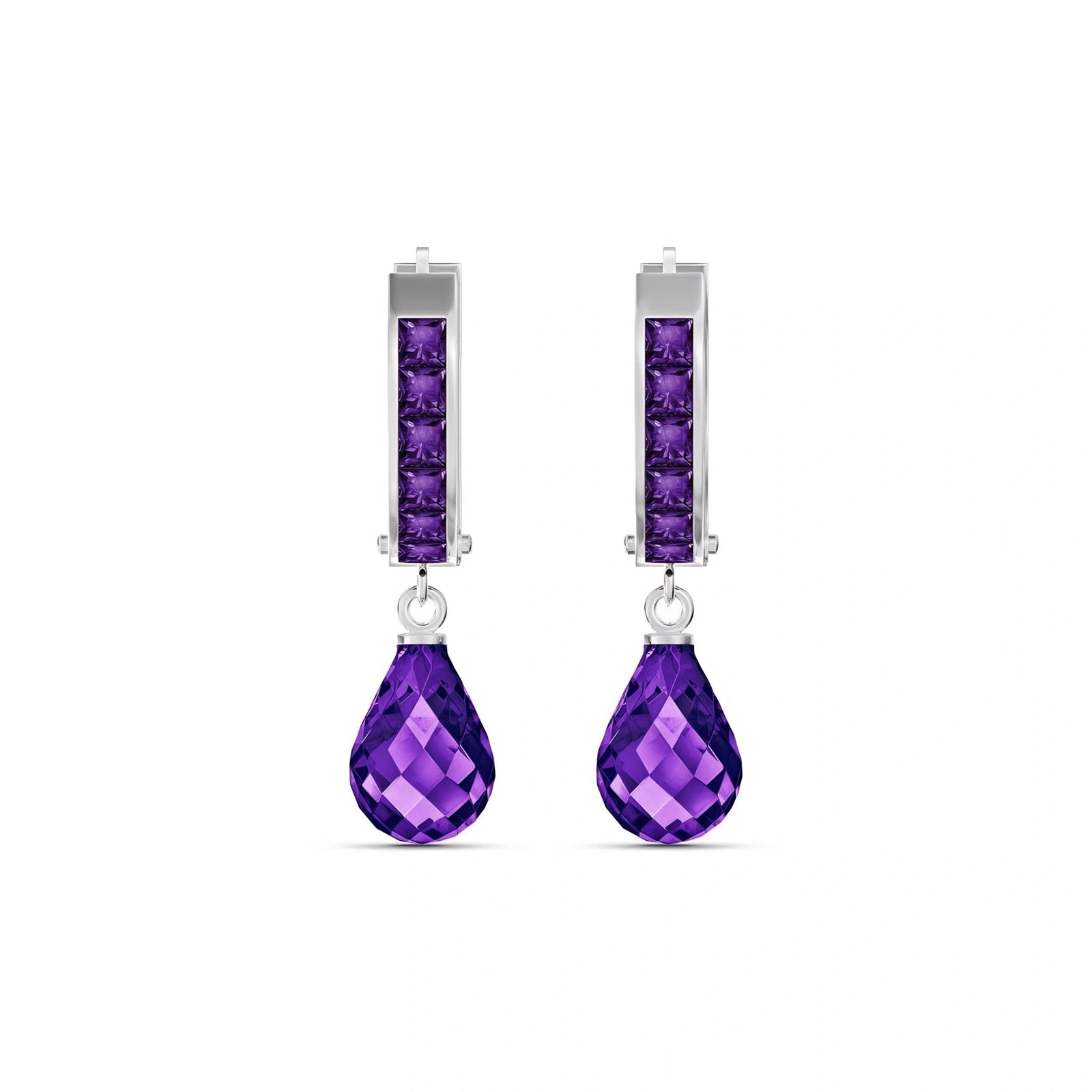White Gold Amethyst — Mariaadriana