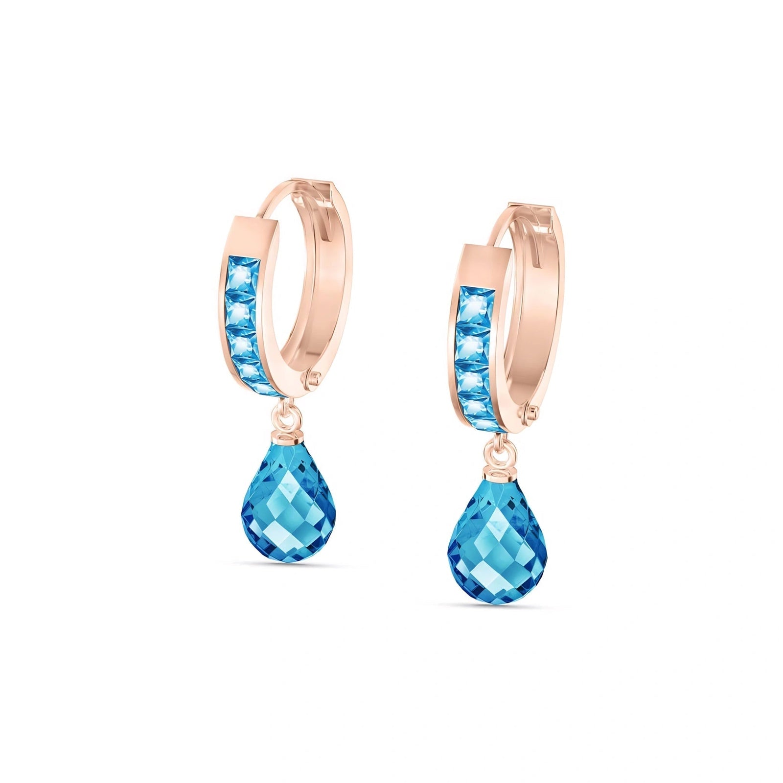 Rose Gold Blue Topaz — Mariaadriana