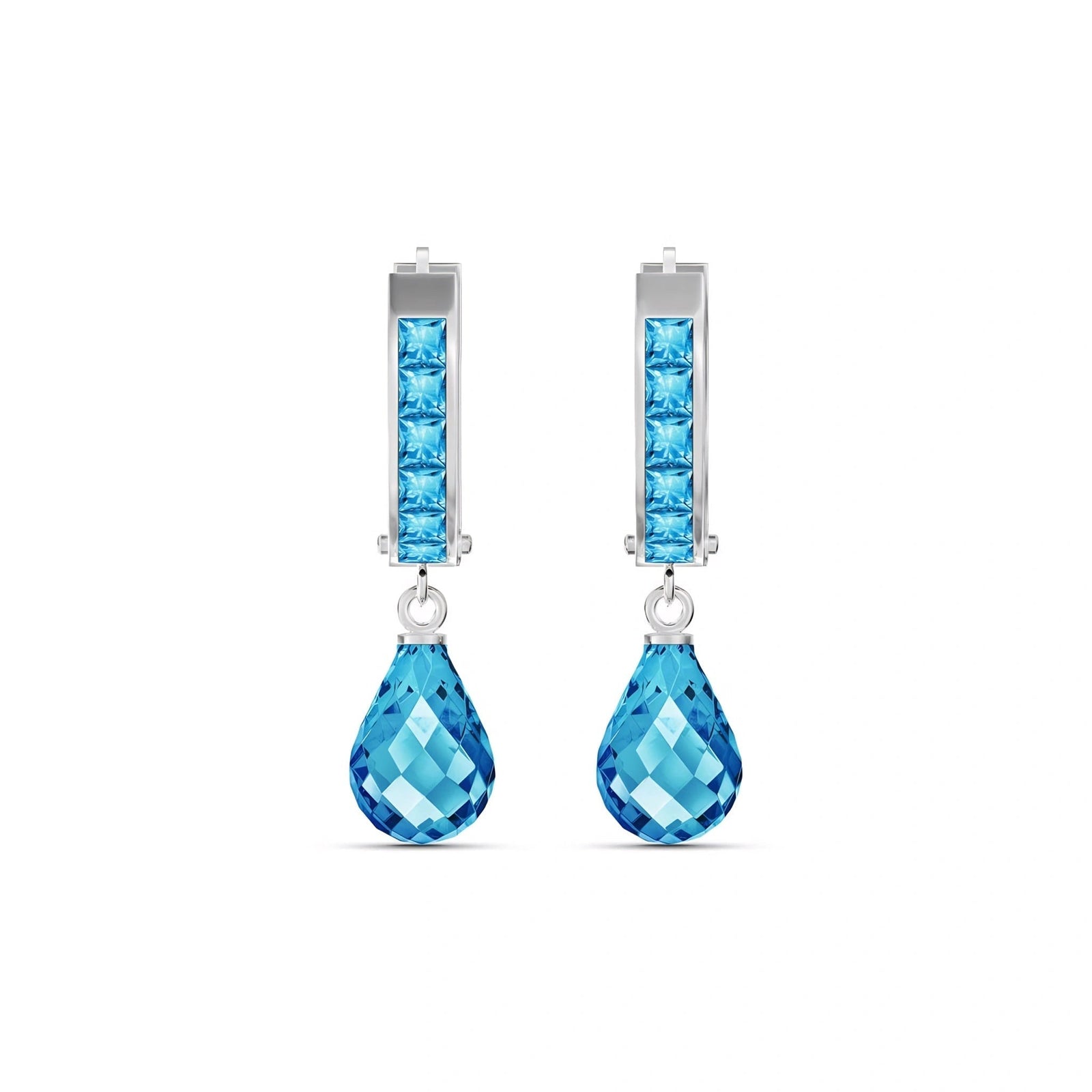 White Gold Blue Topaz — Mariaadriana