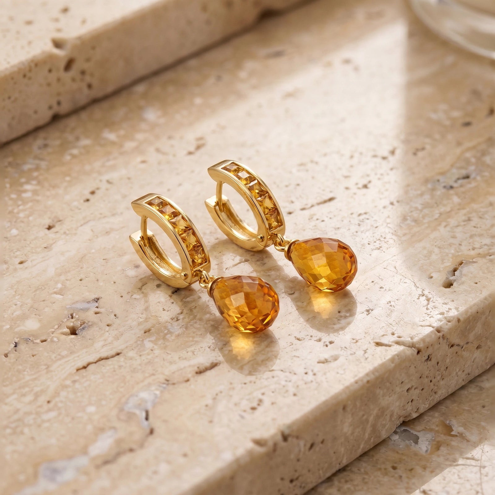 Yellow Gold Citrine — Mariaadriana
