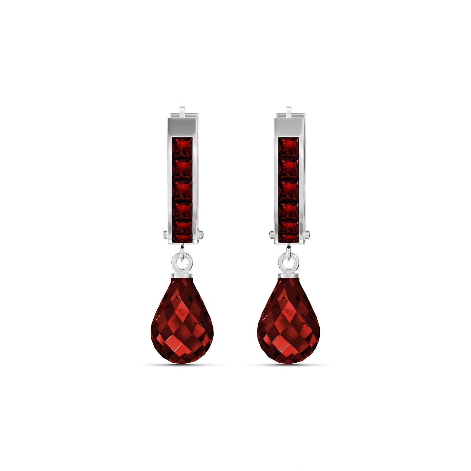 White Gold Garnet — Mariaadriana
