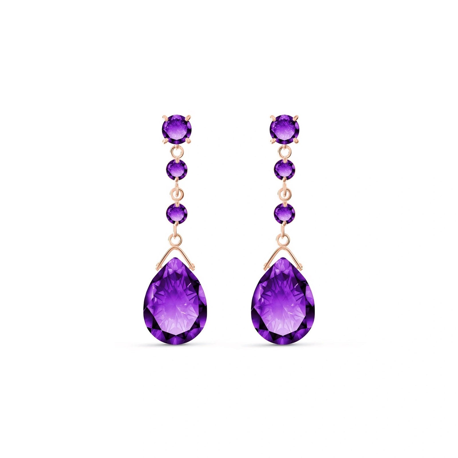 Rose Gold Amethyst — Mariaagostina
