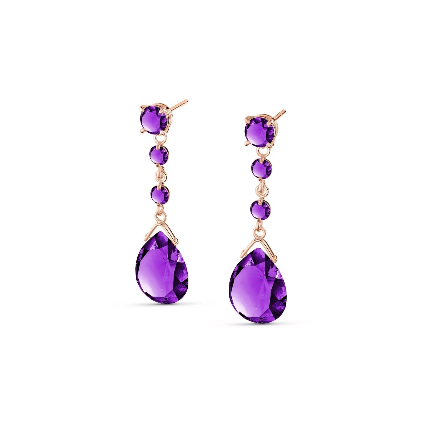 Rose Gold Amethyst — Mariaagostina