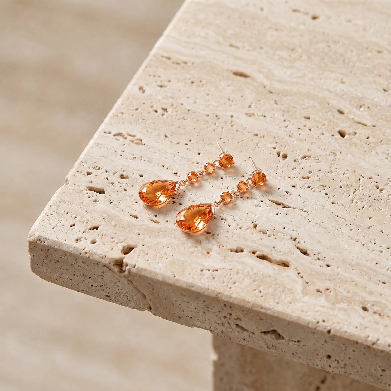 Rose Gold Citrine — Mariaagostina