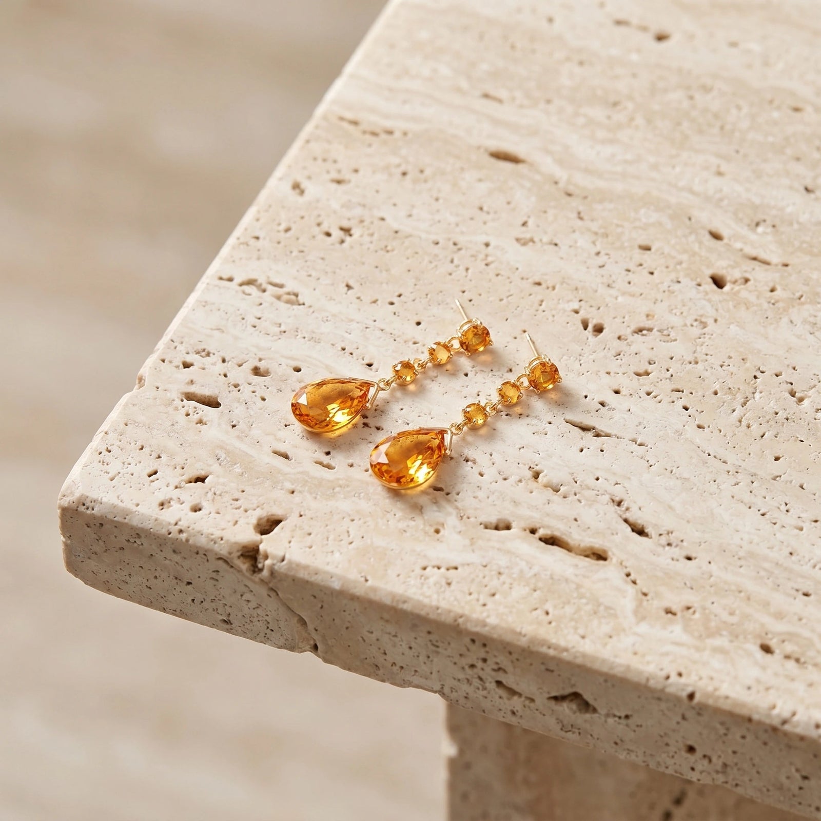 Yellow Gold Citrine — Mariaagostina