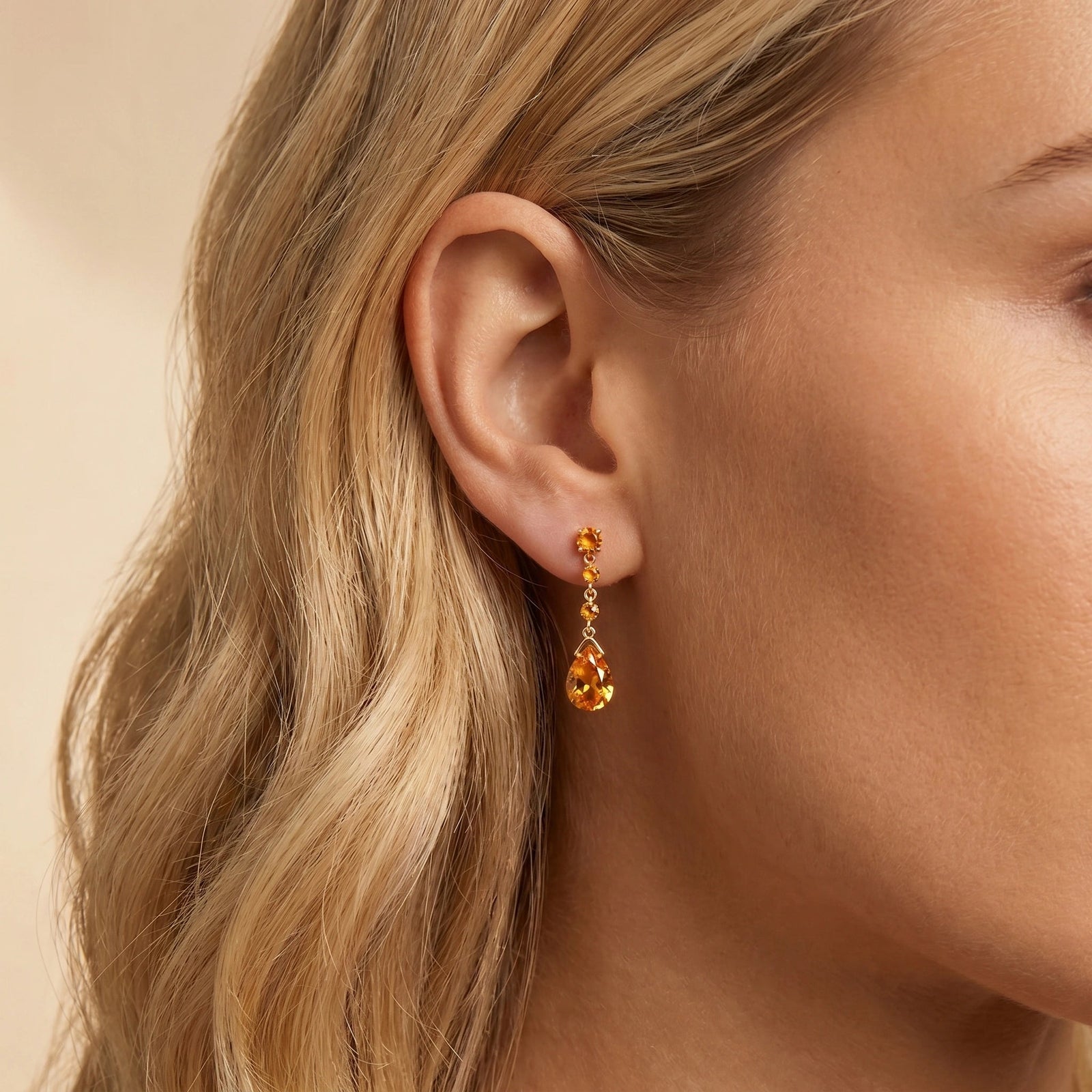 Yellow Gold Citrine — Mariaagostina